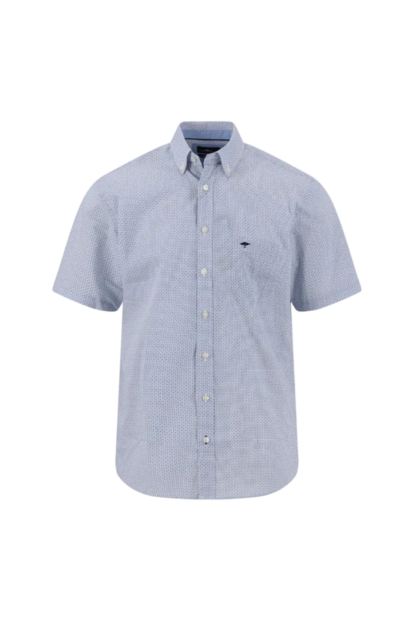 Fynch Hatton Printed Short Sleeve Shirt 16046131