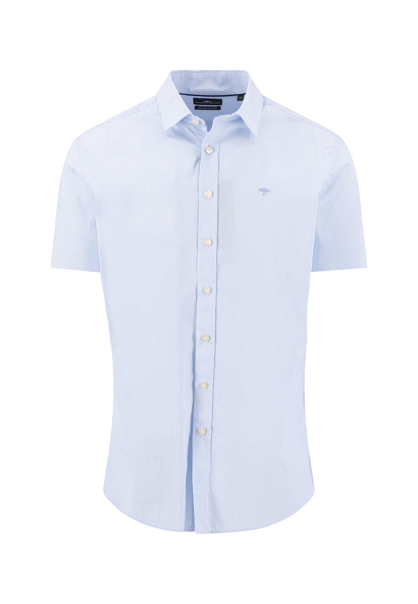 Fynch Hatton Striped Short Sleeve Shirt 16139001