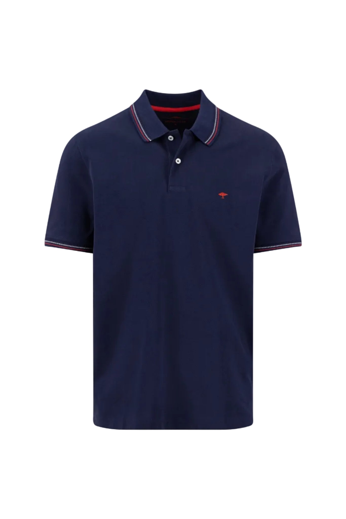 Fynch Hatton Tipped Collar Polo Shirt 16051580