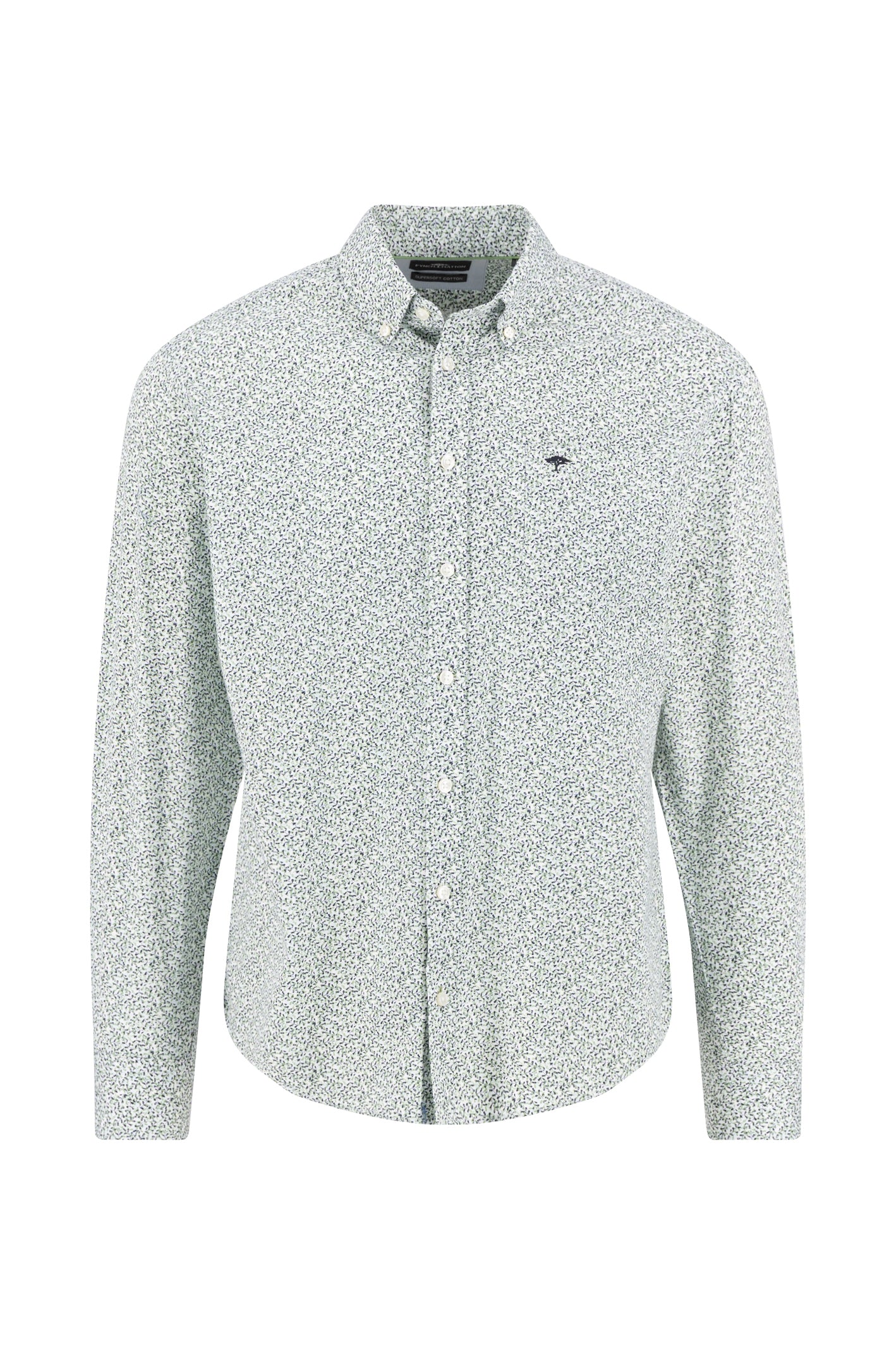 Fynch Hatton Minimal Flower Print Shirt 15125780