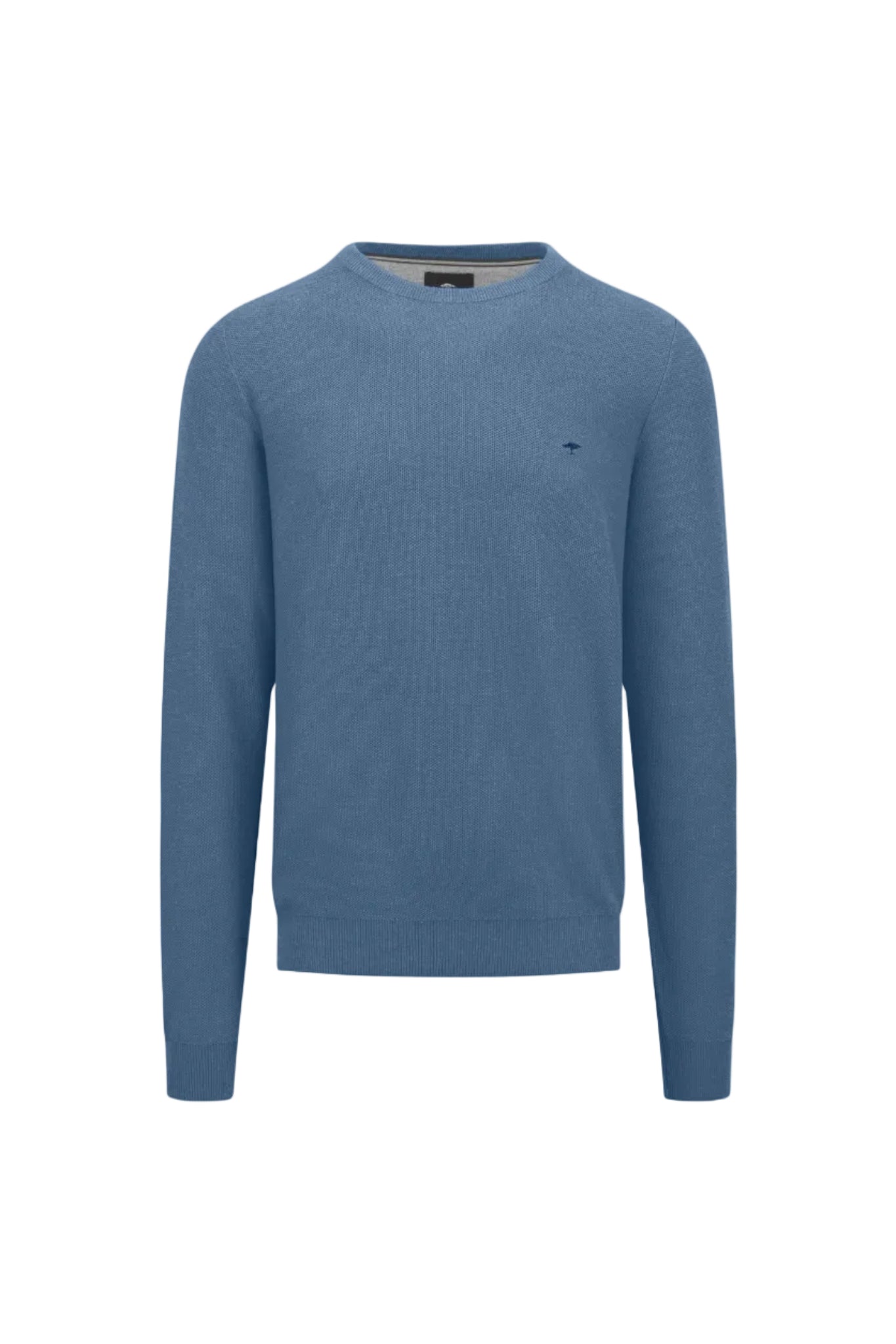 Fynch Hatton O Neck Knit Jumper 1414 220