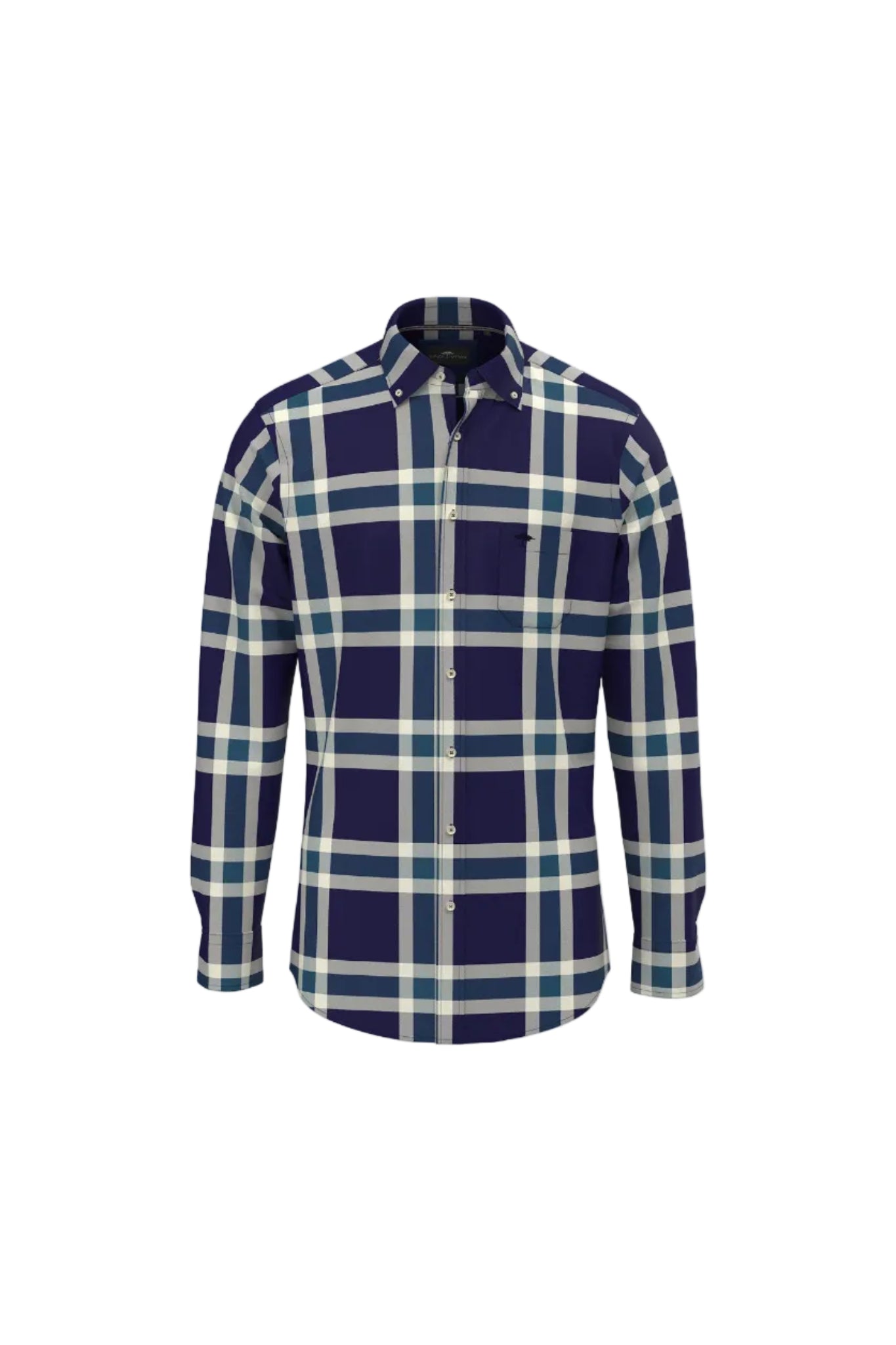 Fynch Hatton Checkered Regular Fit Shirt 1409 8000