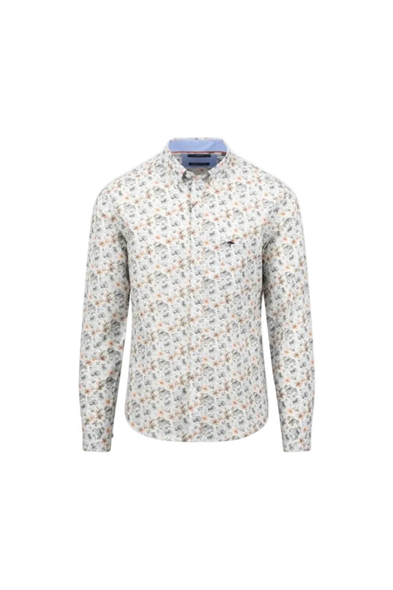Fynch Hatton Floral Print Regular Fit Shirt 1408 5010