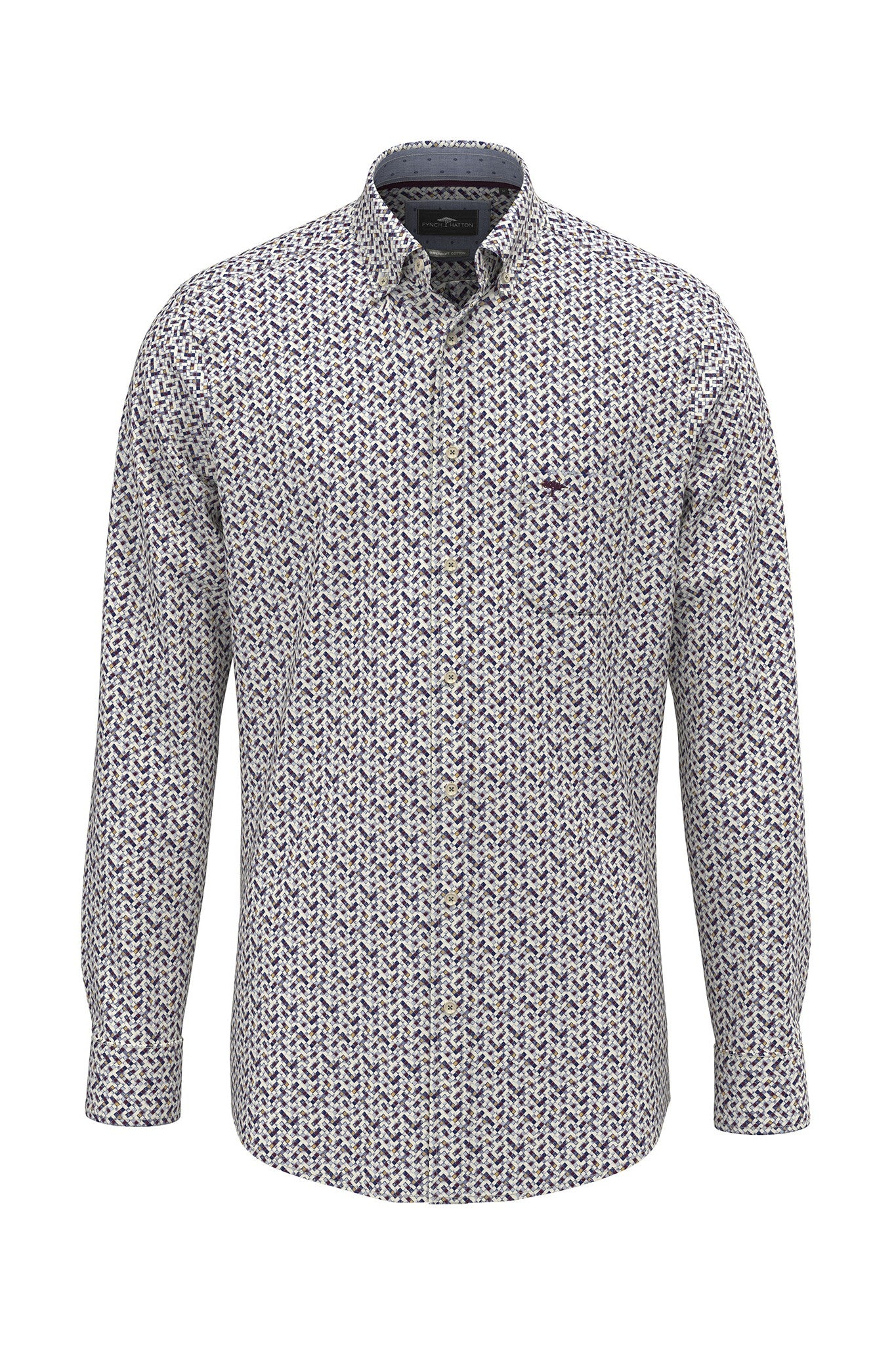 Fynch Hatton Button Down Print Shirt 15098930