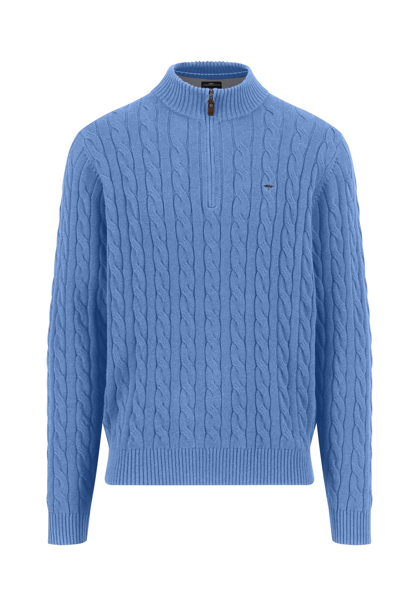 Fynch Hatton 1/4 Zip Cable Knit 1509207