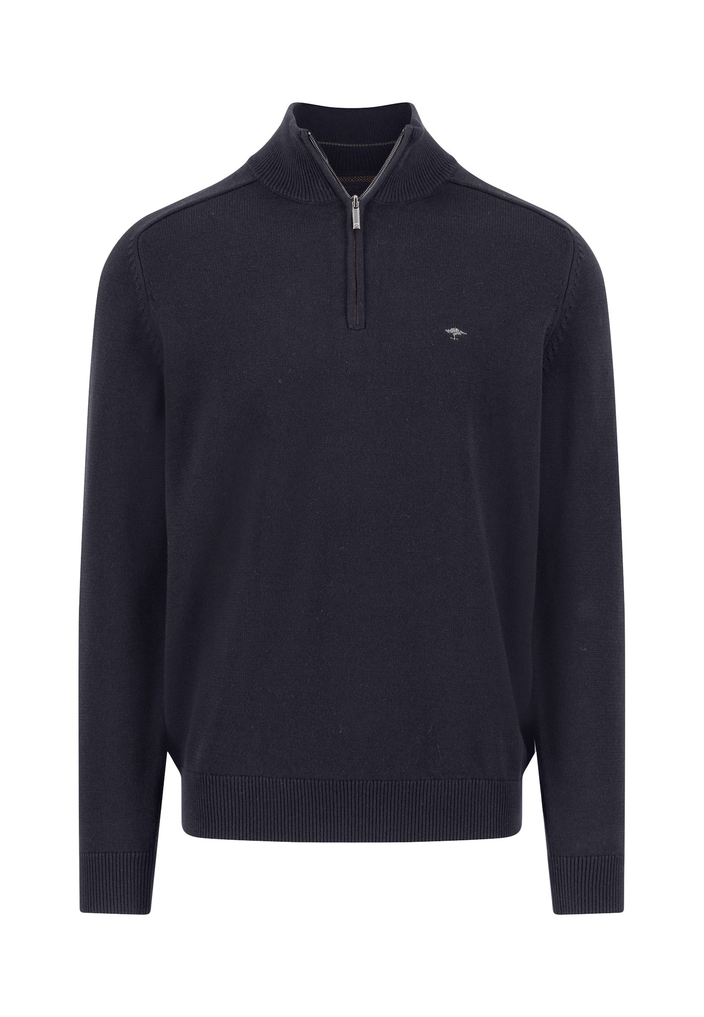 Fynch Hatton Troyer 1/4 Zip Knit Sweater 1509203