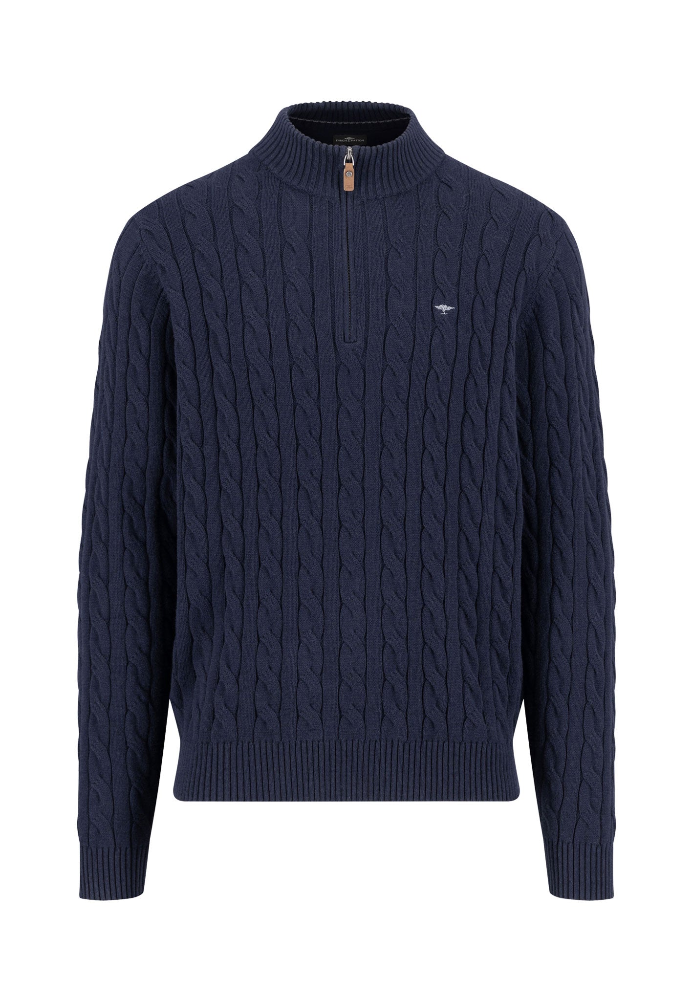 Fynch Hatton 1/4 Zip Cable Knit 1509207