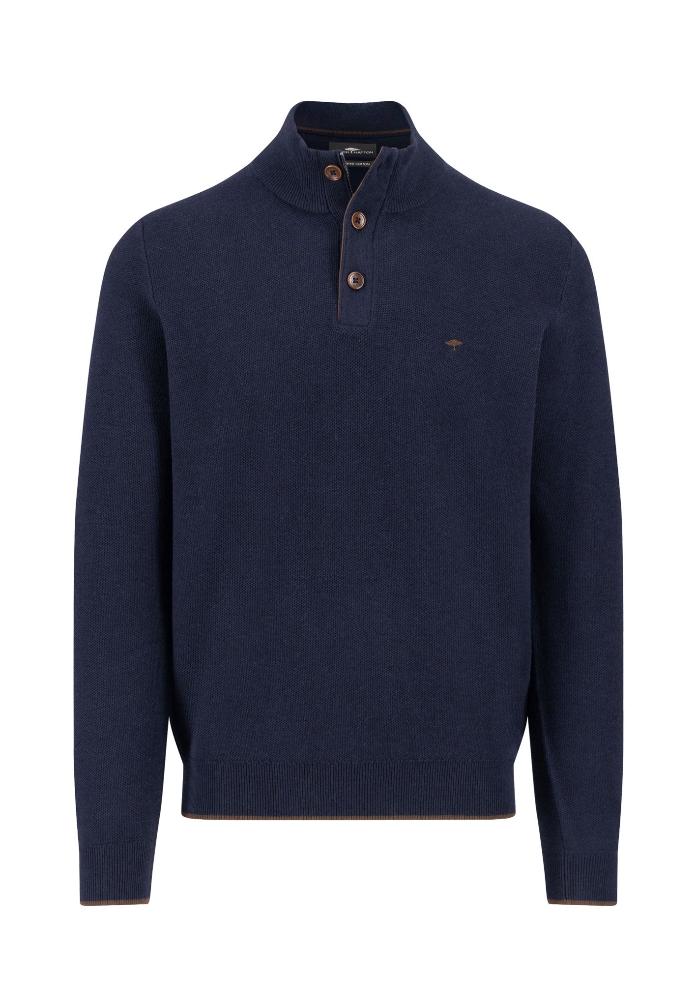 Fynch Hatton Structure Button Up Knit 1514219