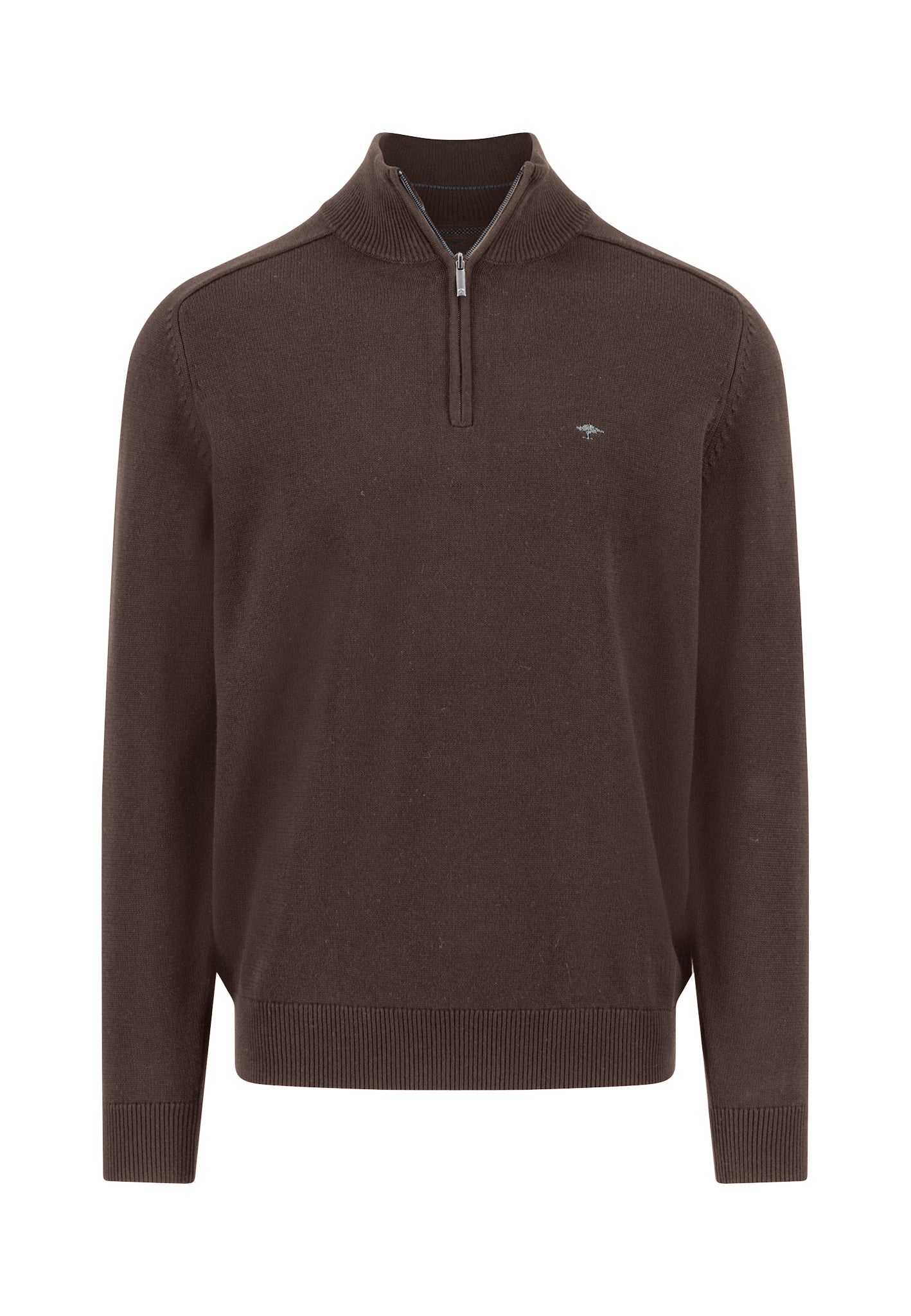 Fynch Hatton Troyer 1/4 Zip Knit Sweater 1509203