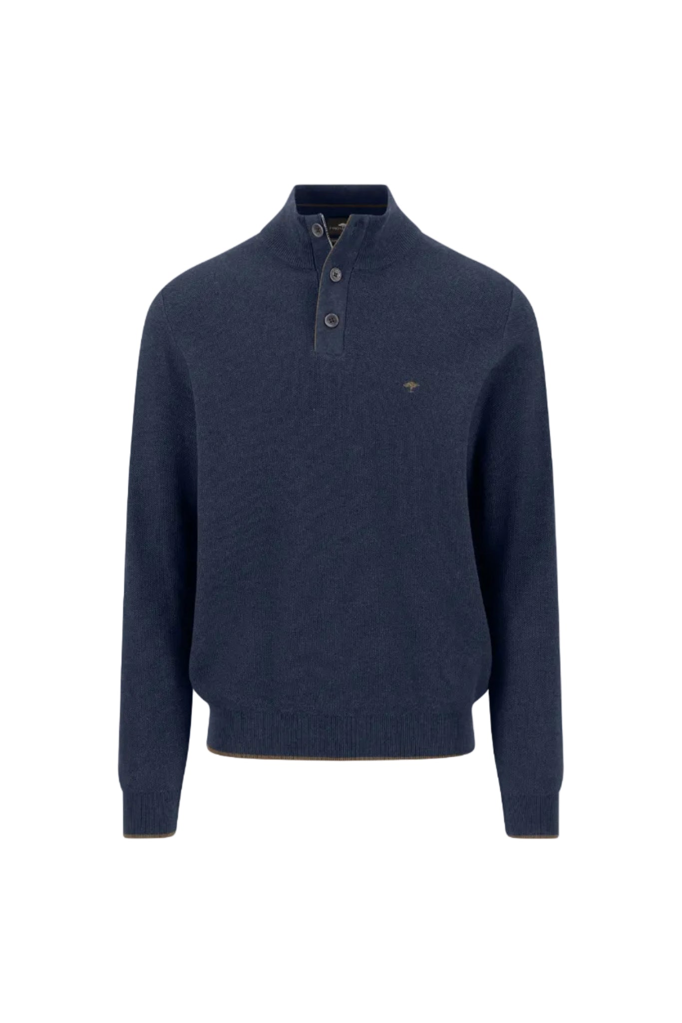 Fynch Hatton Button Up Structure Knit 1614219