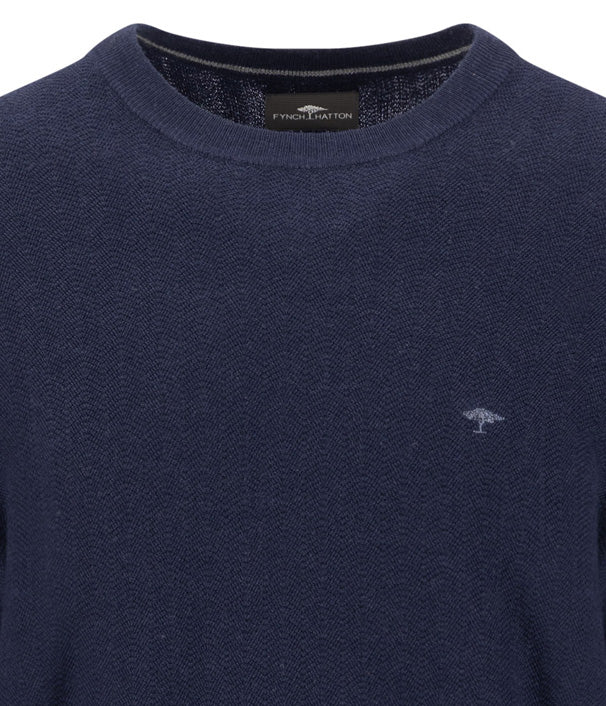 Fynch Hatton Crew Neck Wool Knit 1609724