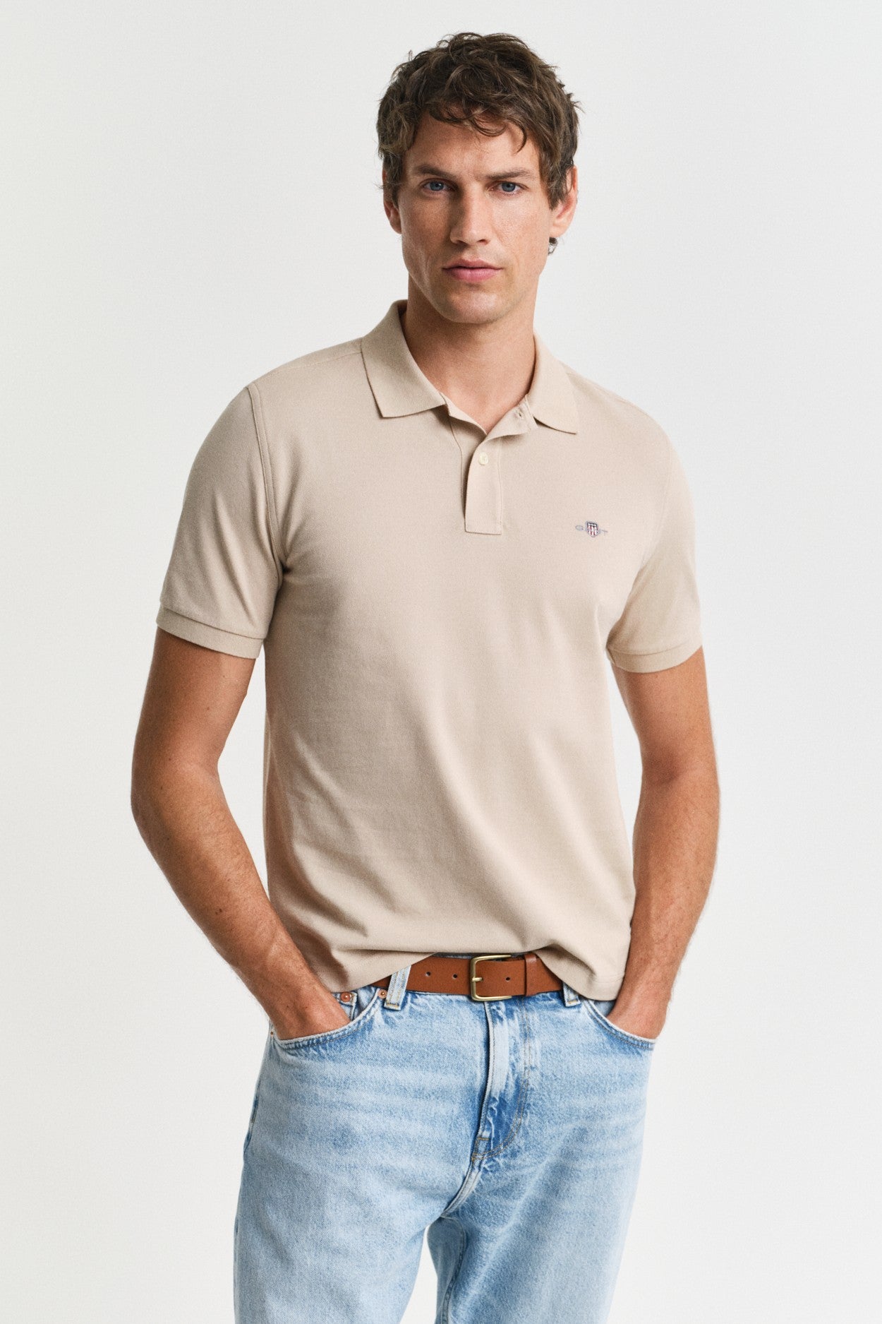 Gant Regular Fit Shield Piqué Polo Shirt 2210