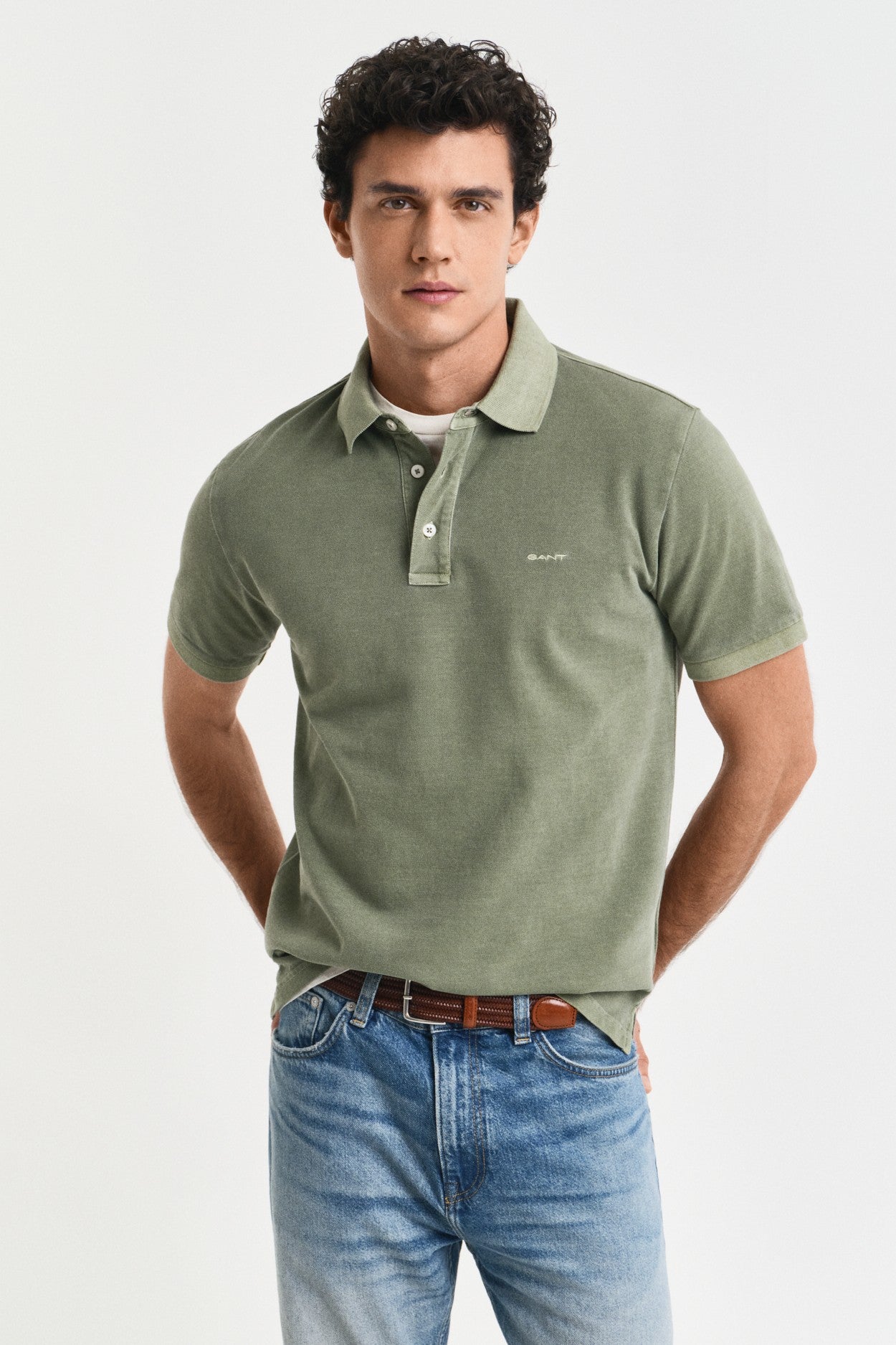 Gant Sunfaded Piqué Polo Shirt