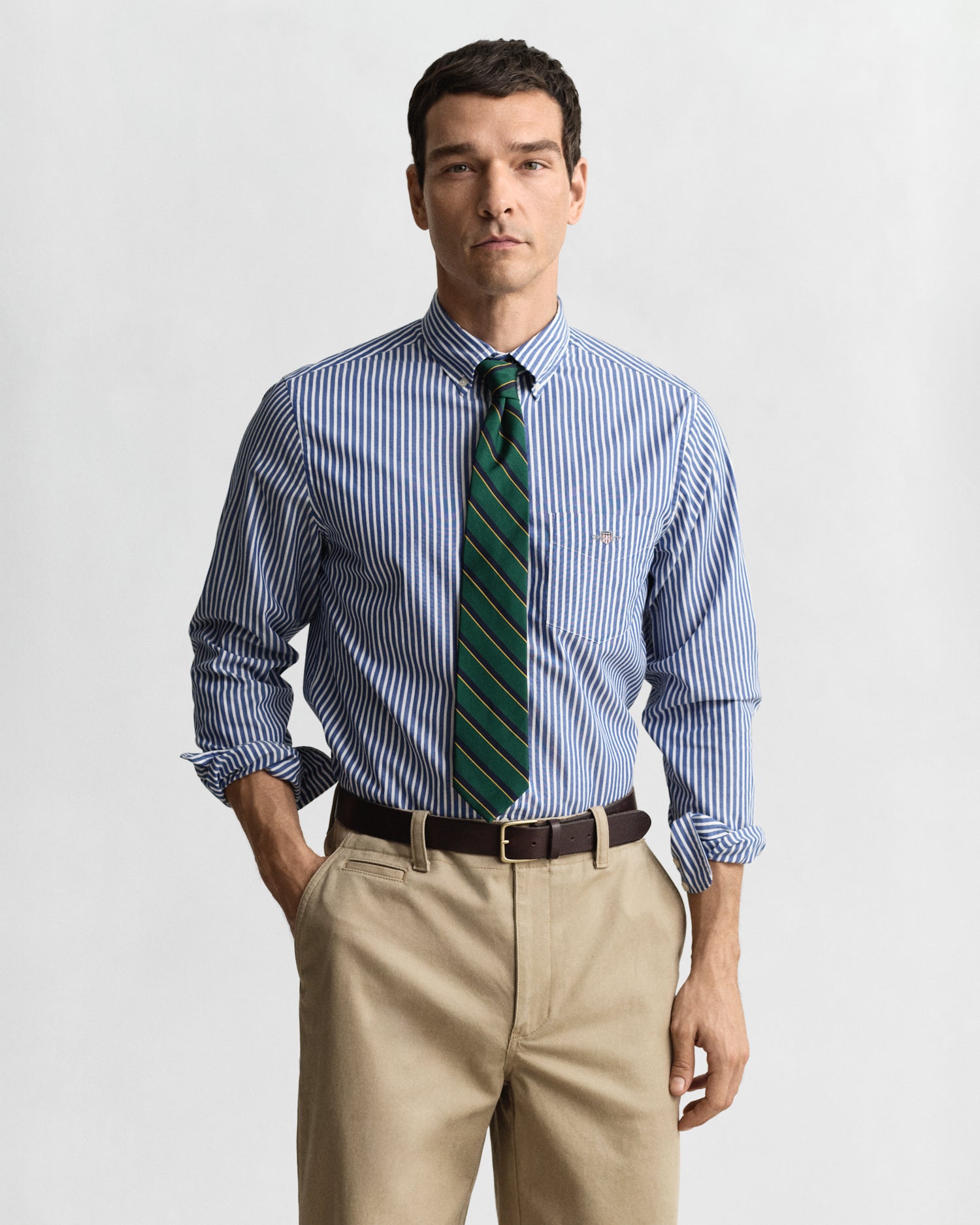 Gant Classic Poplin Striped Shirt 30000130