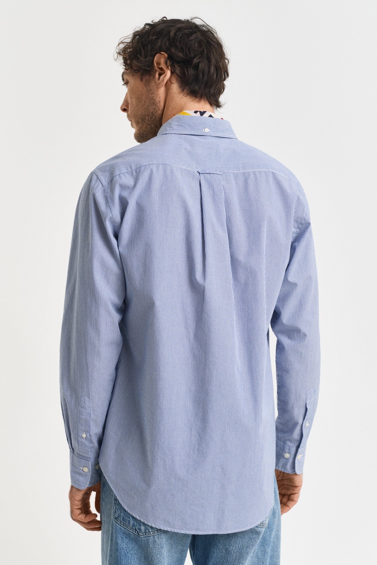 Gant Regular Fit Poplin Banker Stripe Shirt 3000140