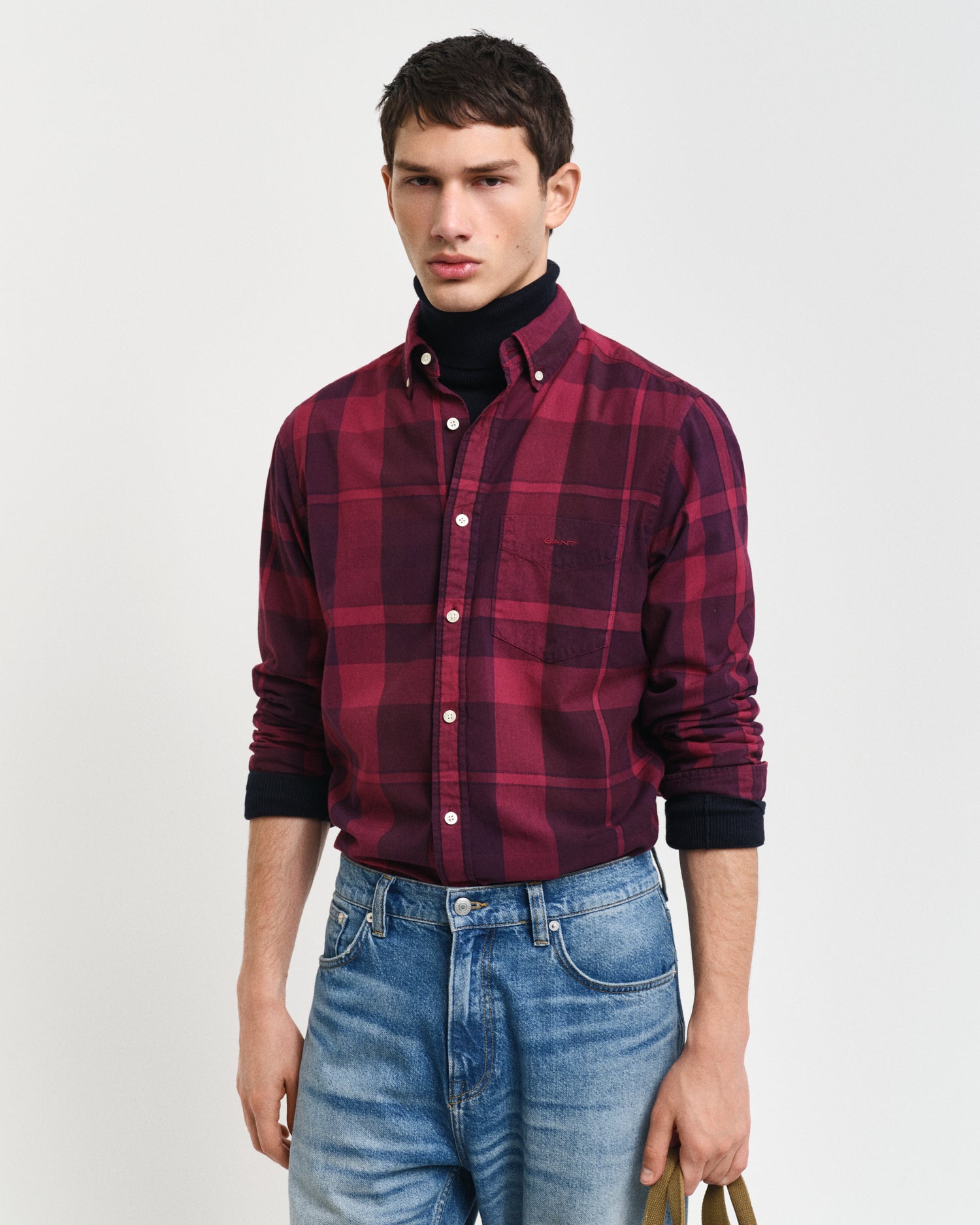 Gant Regular Fit Dyed Check Shirt