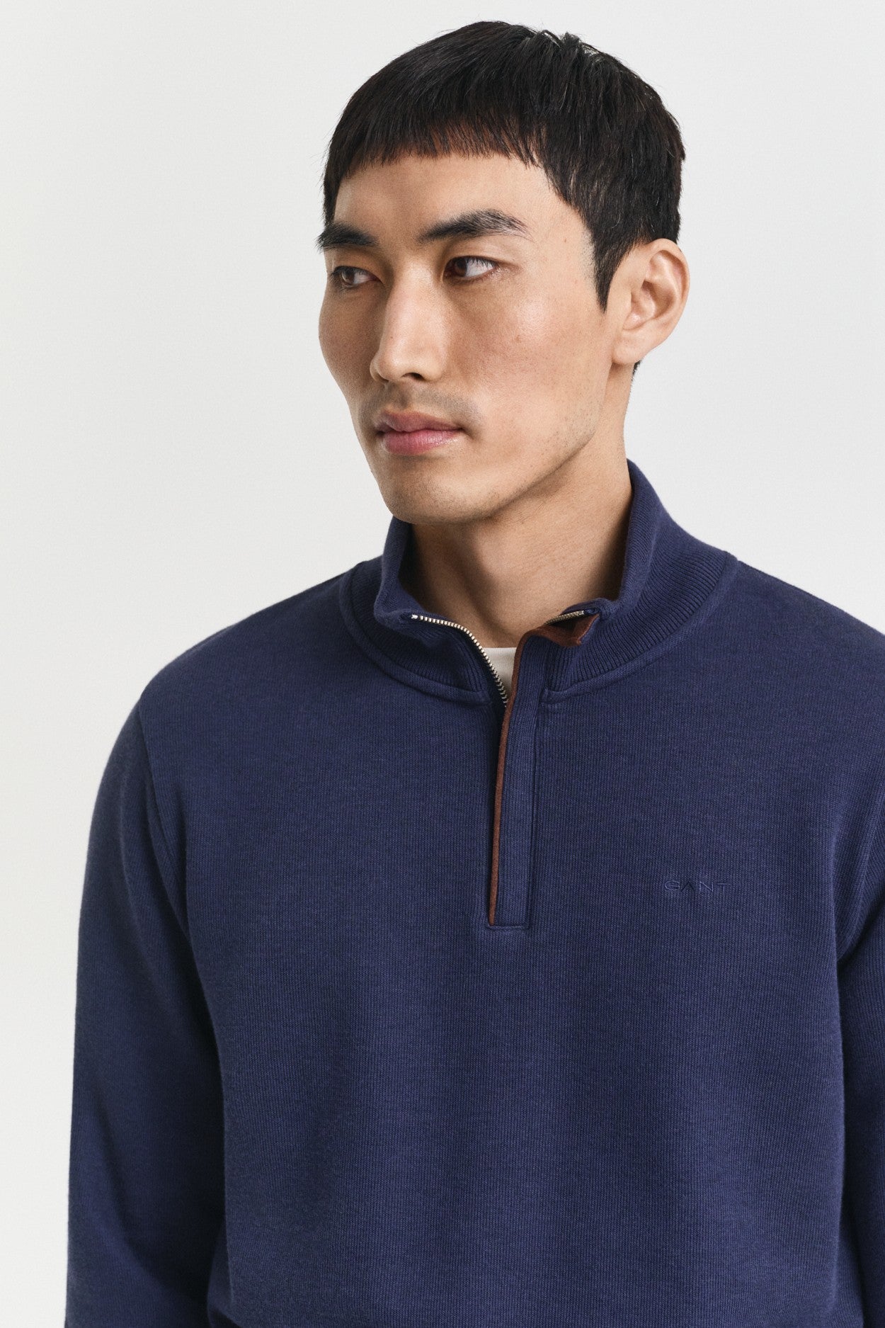 Gant Sacker Rib Half Zip Sweater 2068028