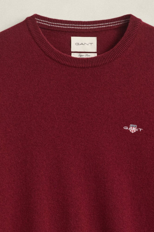 Gant Lambswool Crew Neck Sweater 87311