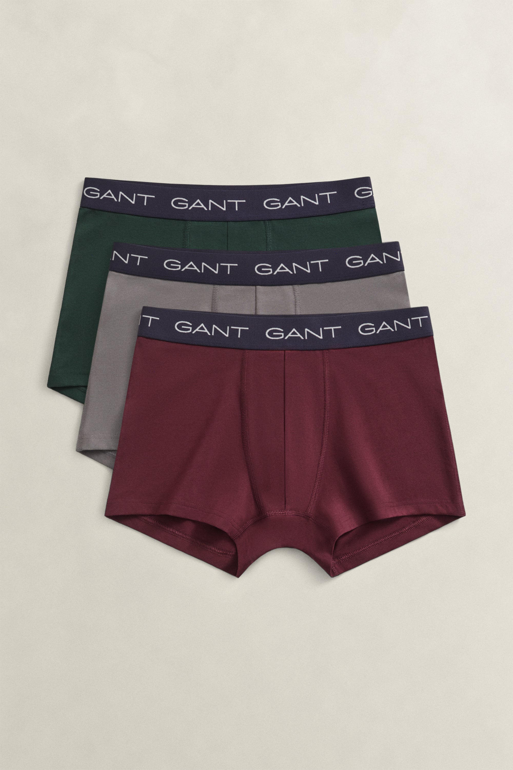 Gant 3 Pack Cotton Trunks 902633003