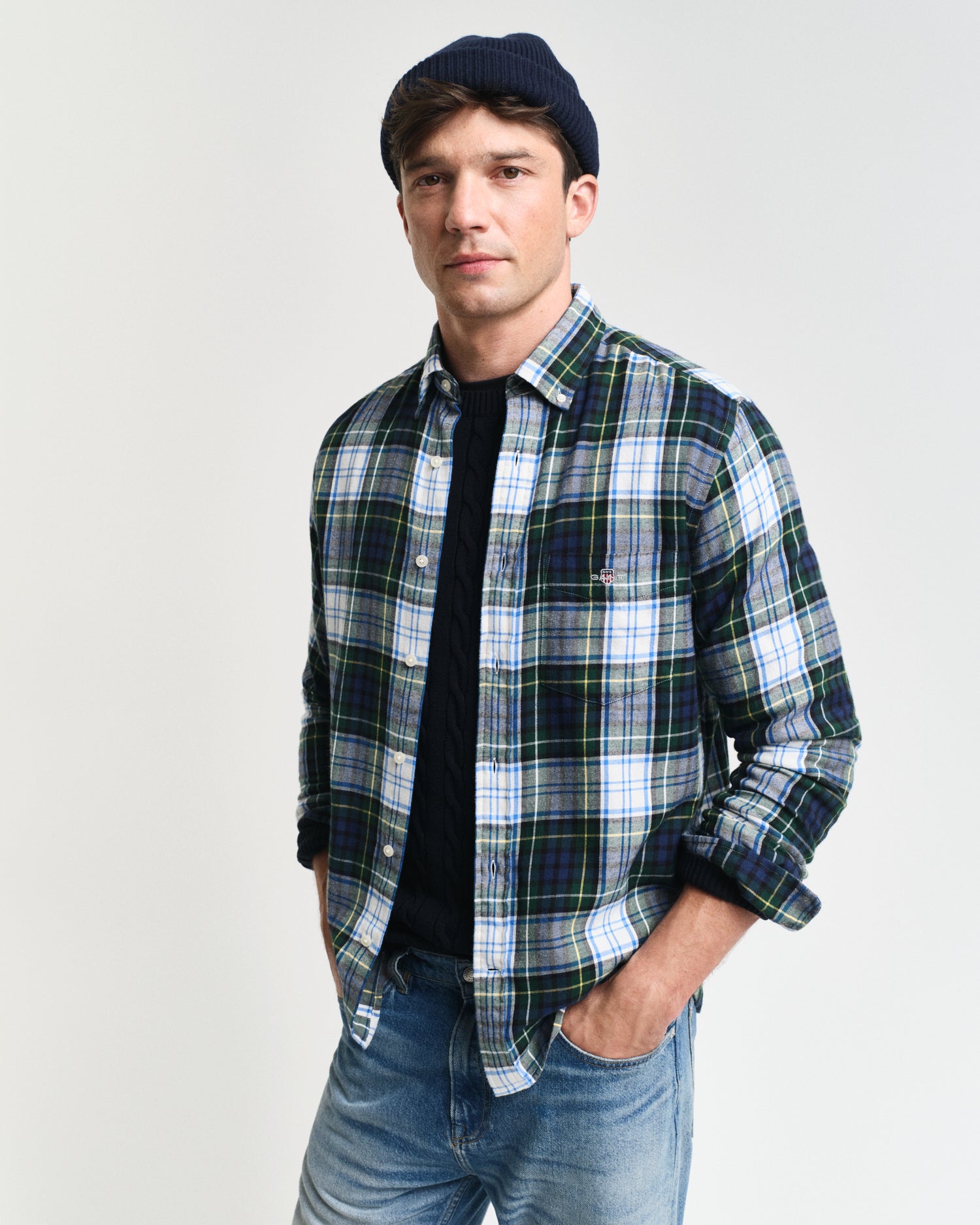 Gant Regular Flannel Check Shirt