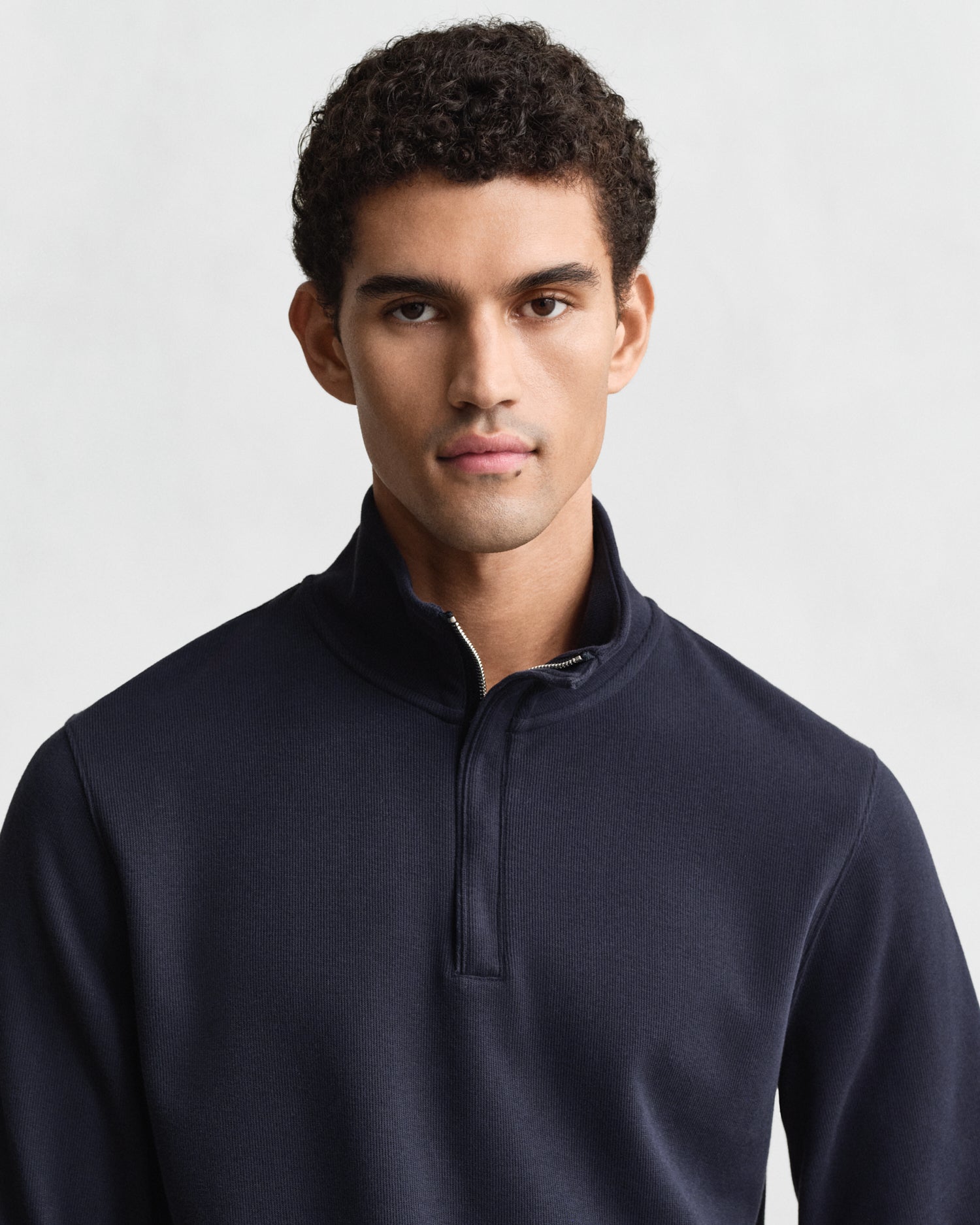Gant Light Sacker Rib Half-Zip Sweater 2067102