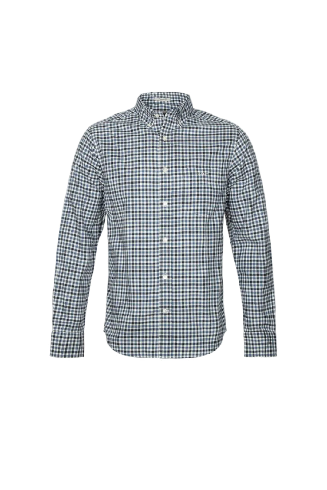 Checkered shirt on a white background