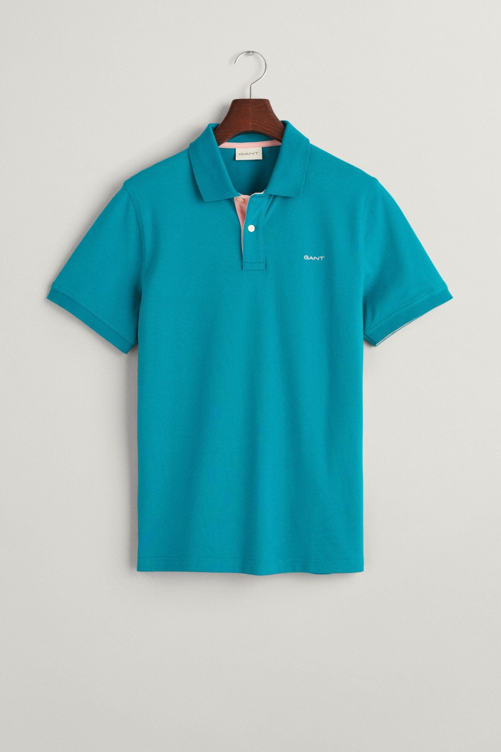 Gant_Contrast_polo_2062026_340_Ocean_Turquoise.4