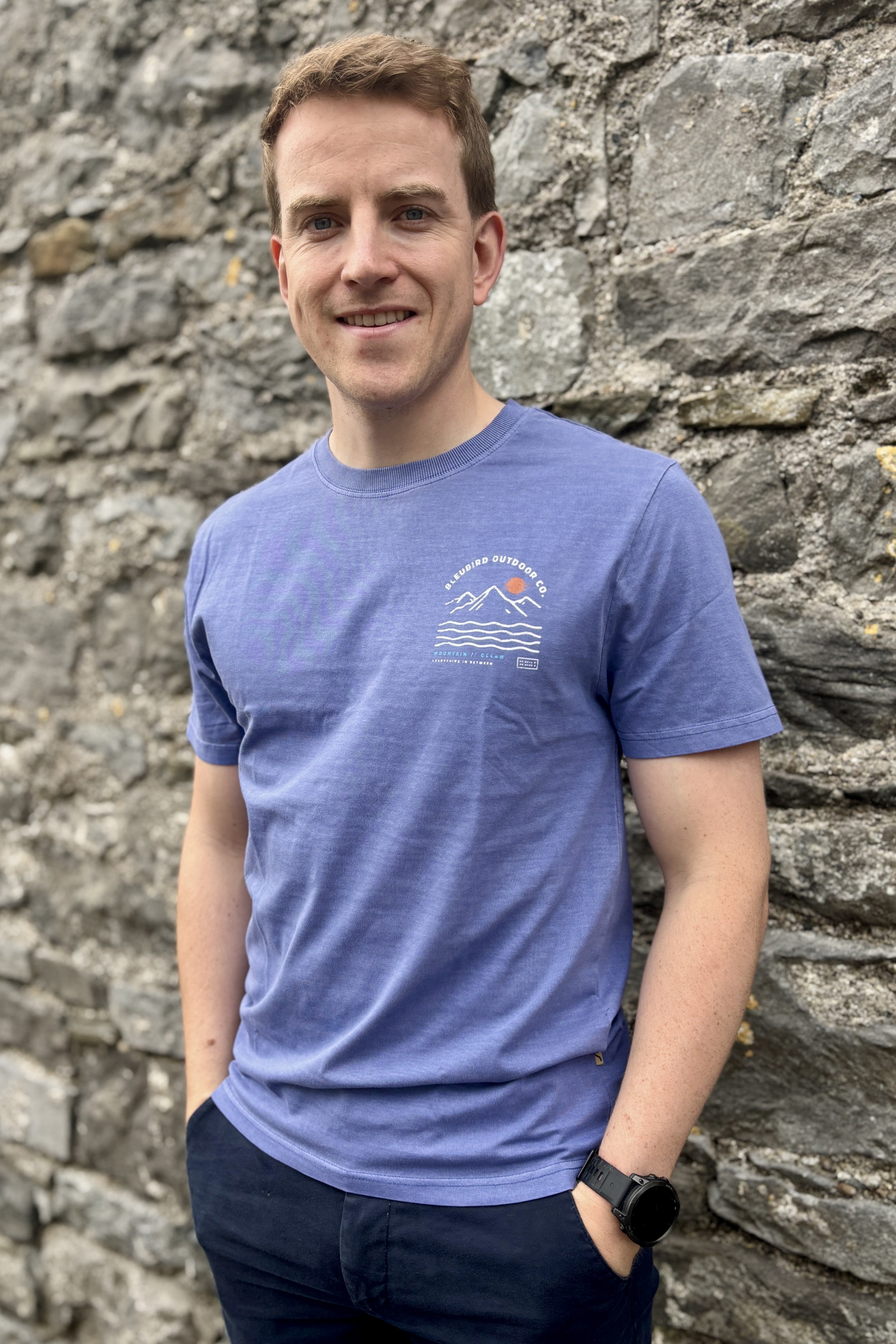 Bleubird Dawn Graphic T-Shirt