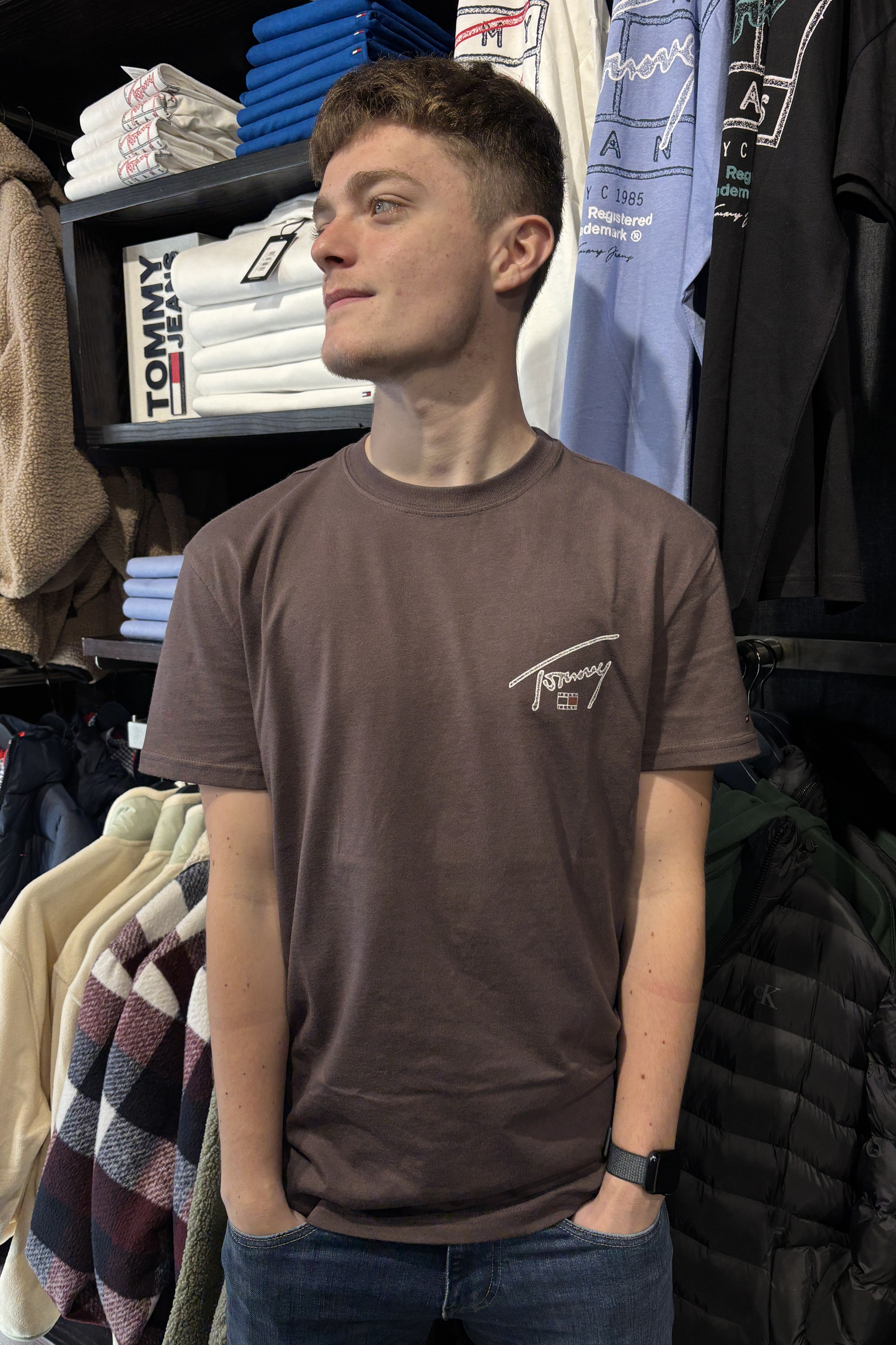 Tommy Jeans Backprint Sign T-Shirt 22320