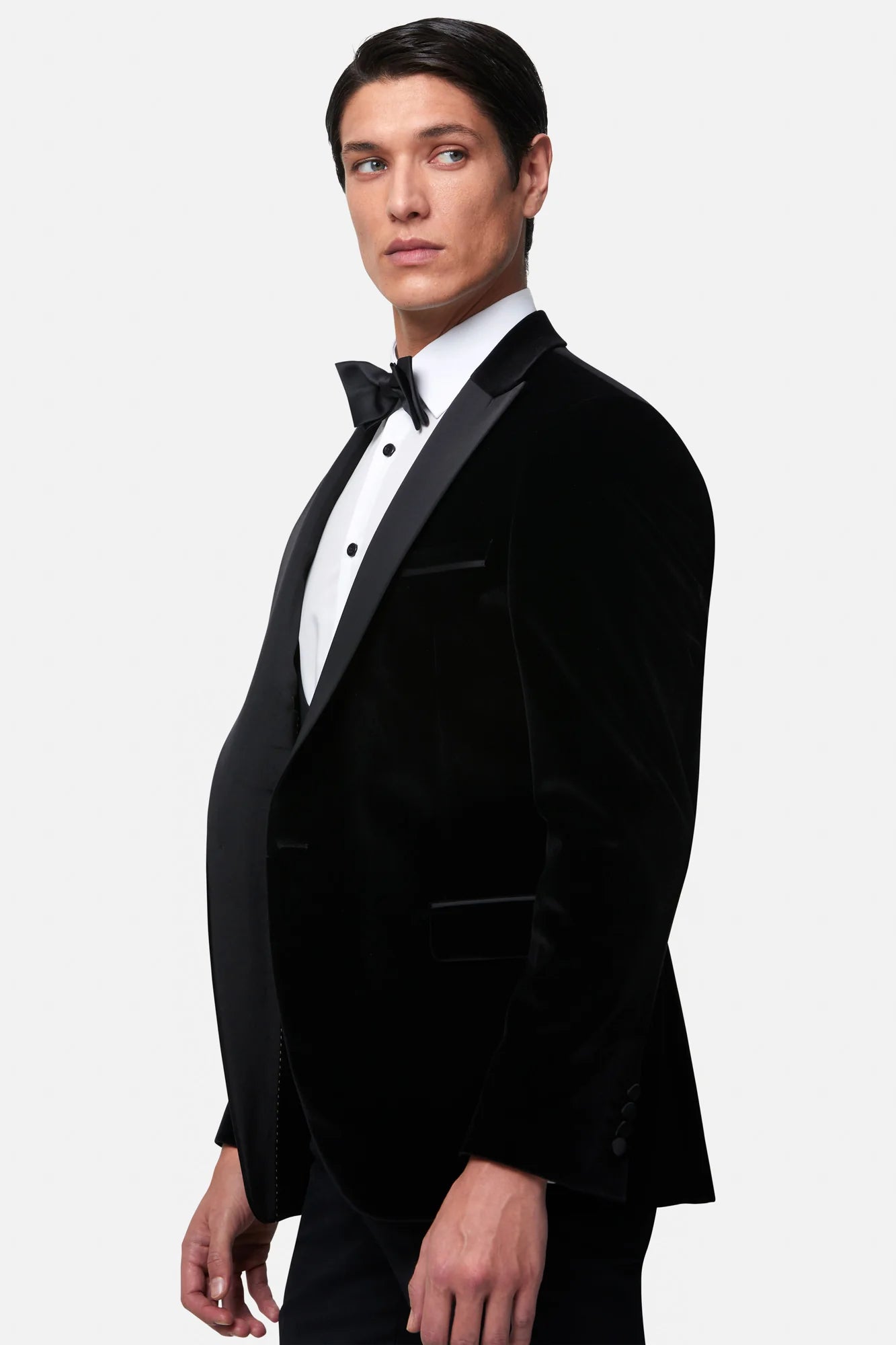 Benetti Jasper Tuxedo Jacket Black