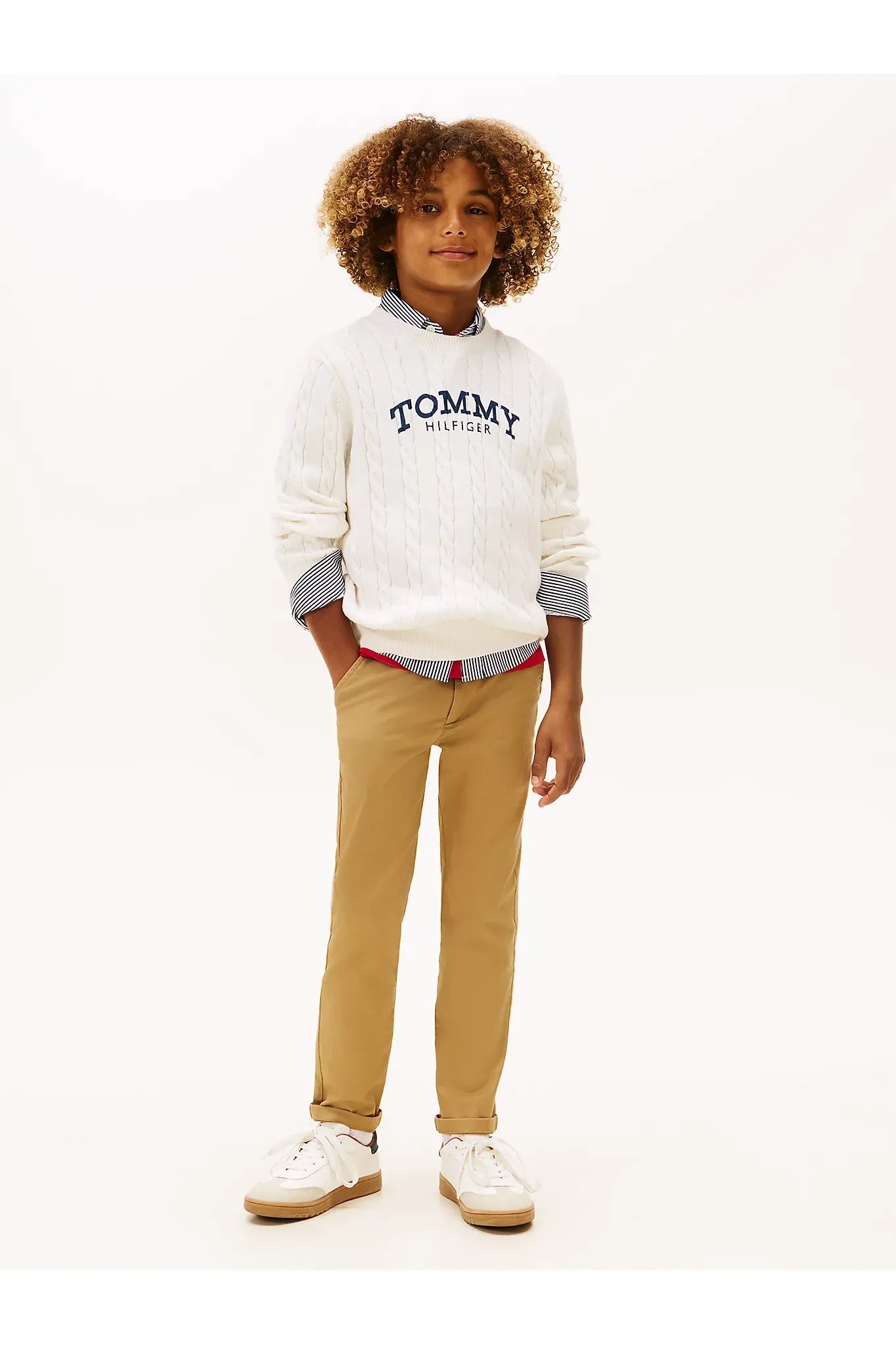 Tommy Hilfiger Kids 1985 Twill Regular Fit Chino