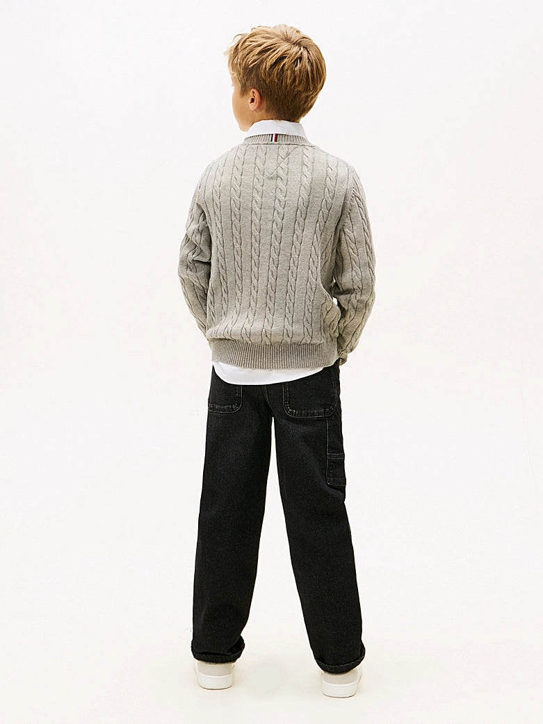 Tommy Hilfiger Kids Cable Knit Jumper
