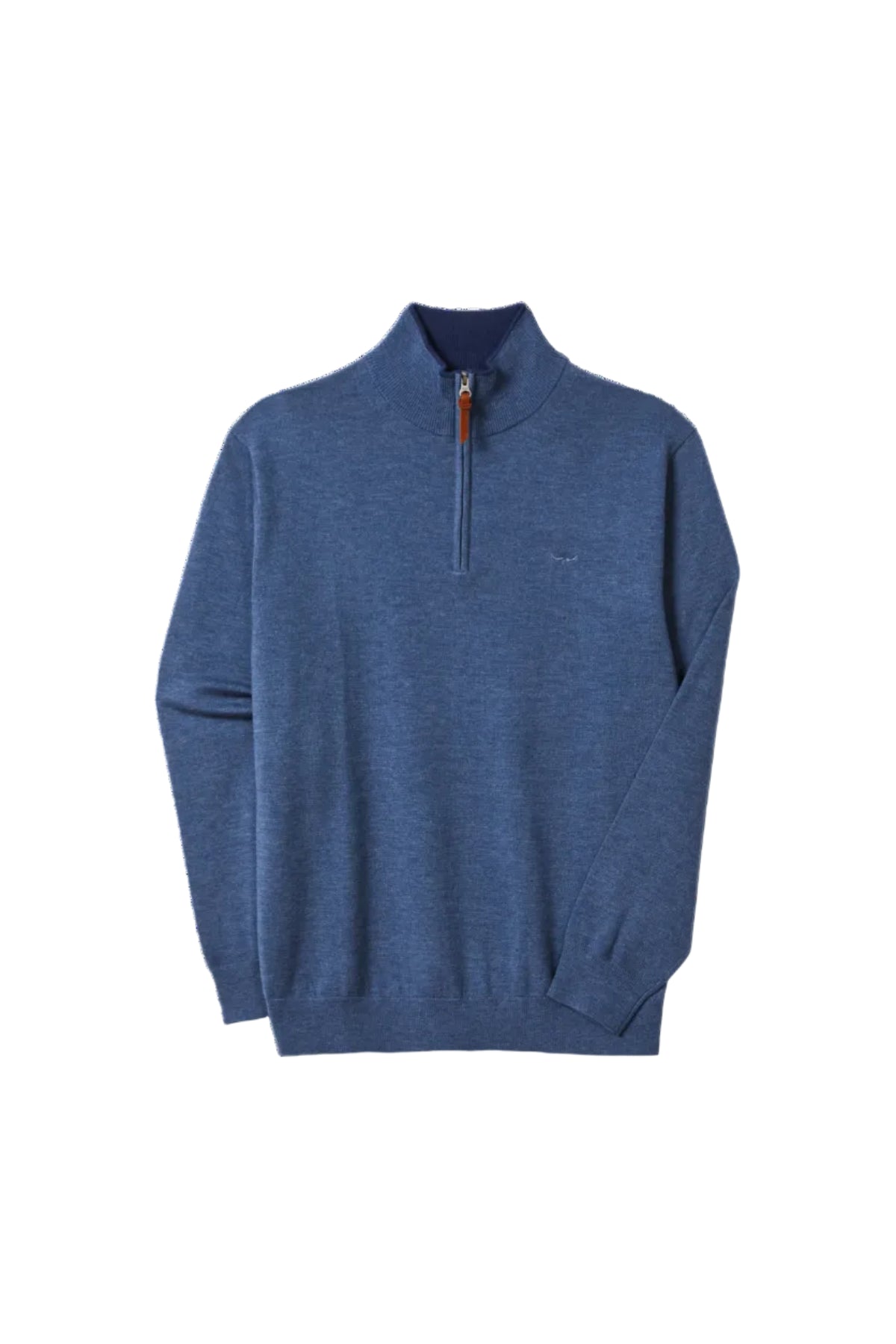 RM Williams Ernest 1/4 Zip Merino Wool Knit
