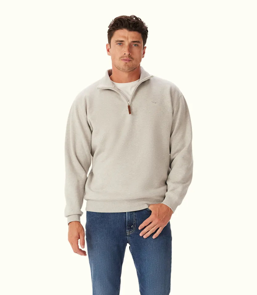 RM Williams Mulyungarie Half Zip Sweatshirt