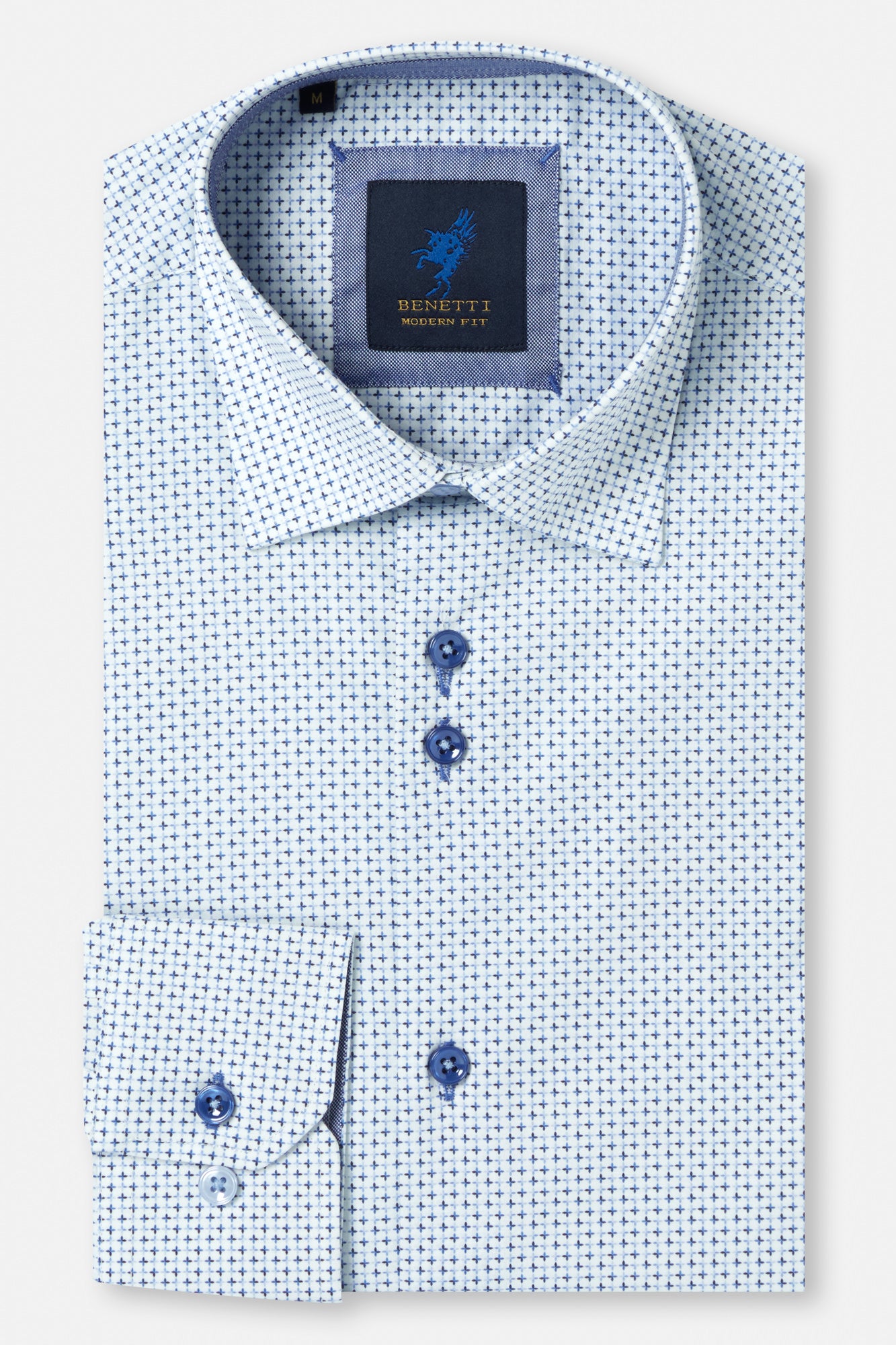 Benetti Kevin Regular Fit Print Shirt