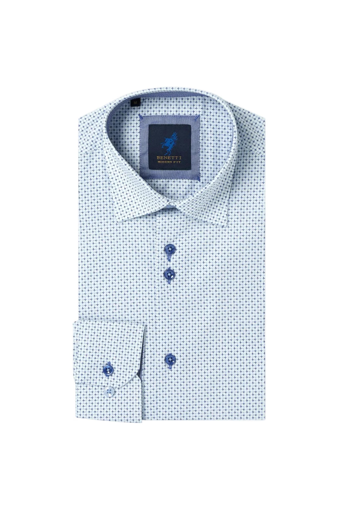 Benetti Kevin Regular Fit Print Shirt