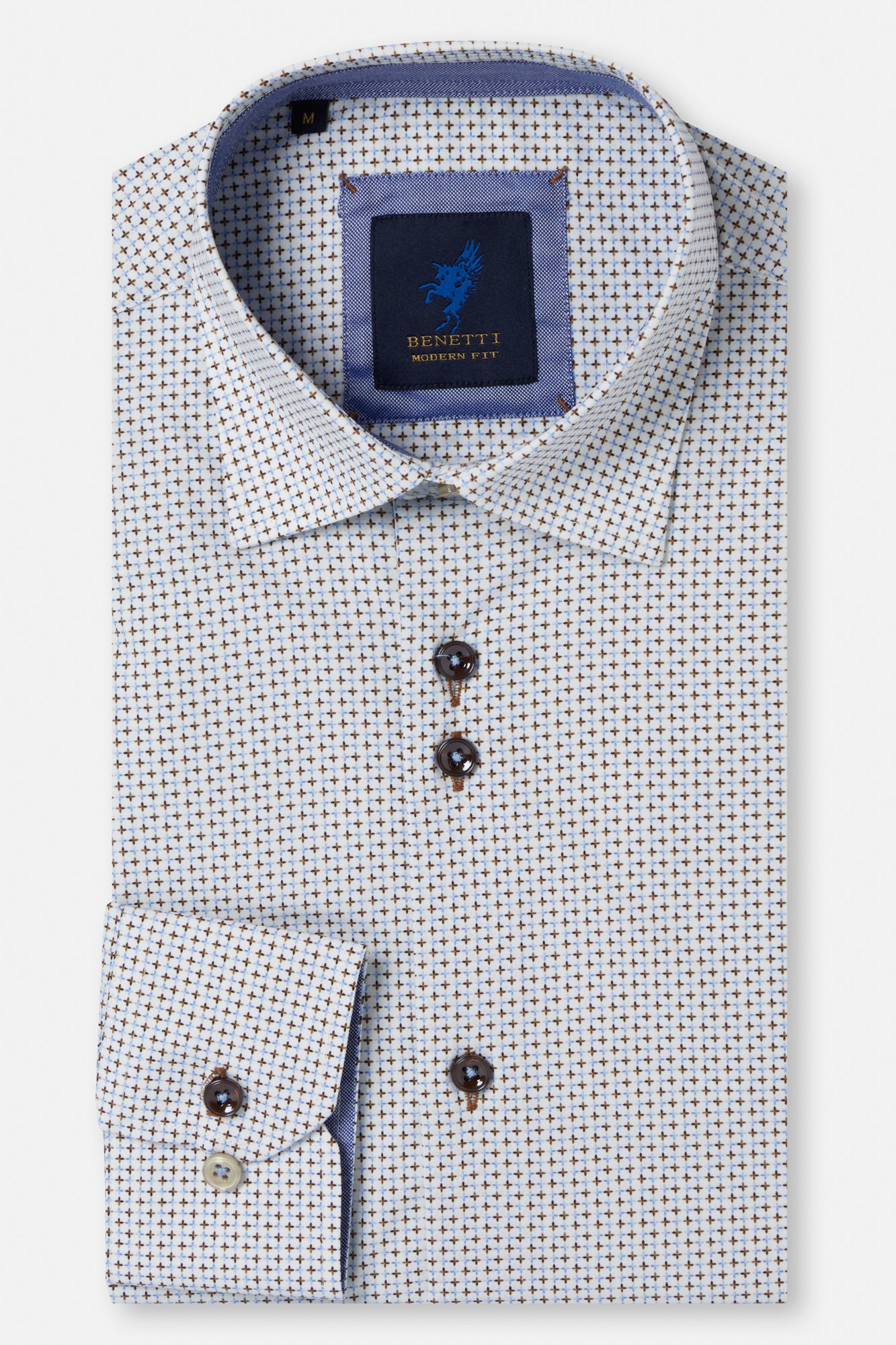 Benetti Kevin Regular Fit Print Shirt