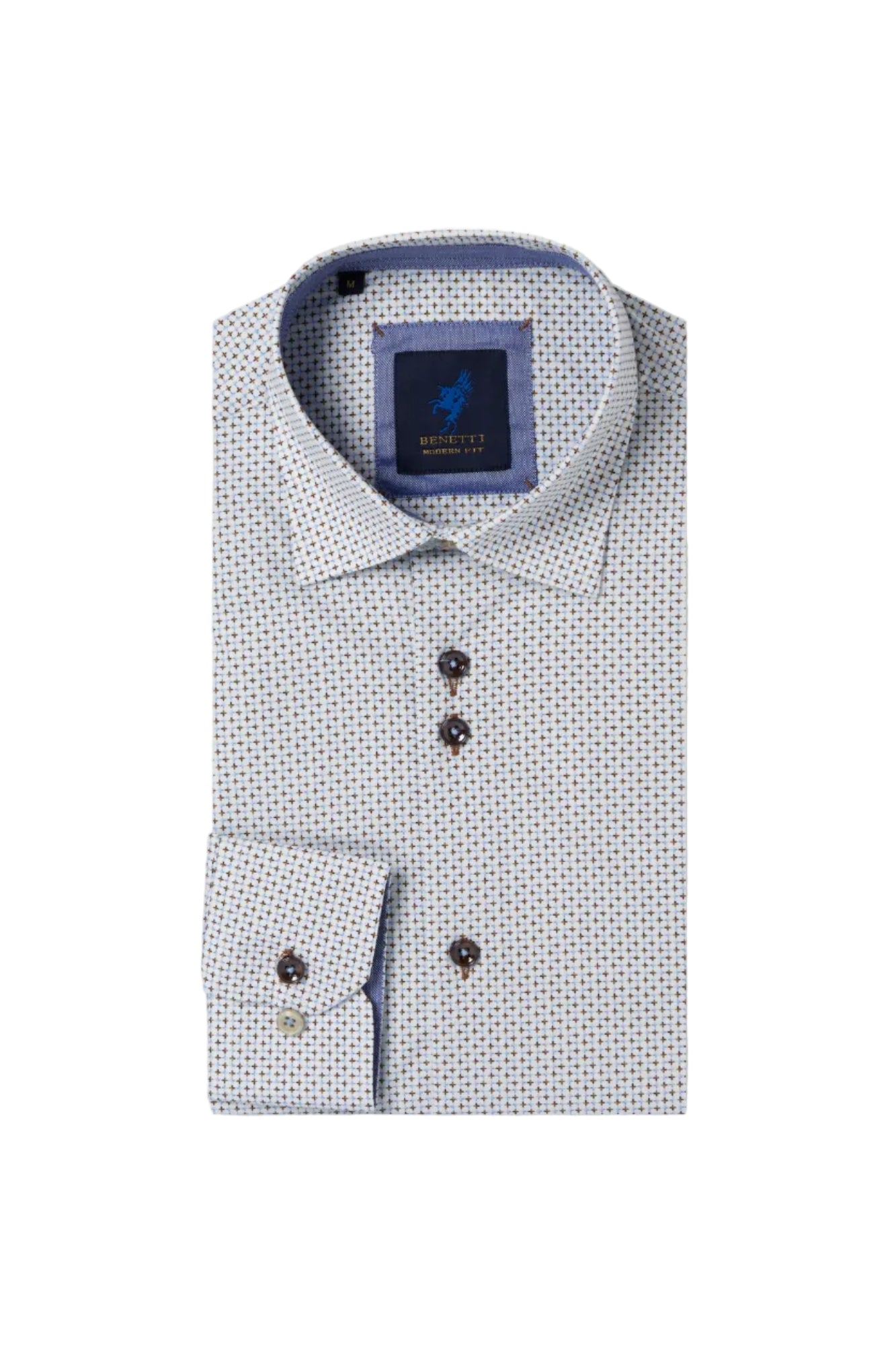 Benetti Kevin Regular Fit Print Shirt