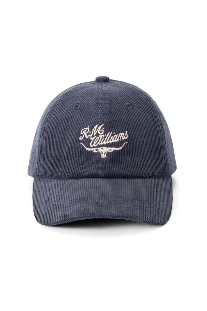 RM Williams Script Longhorn Corduroy Cap
