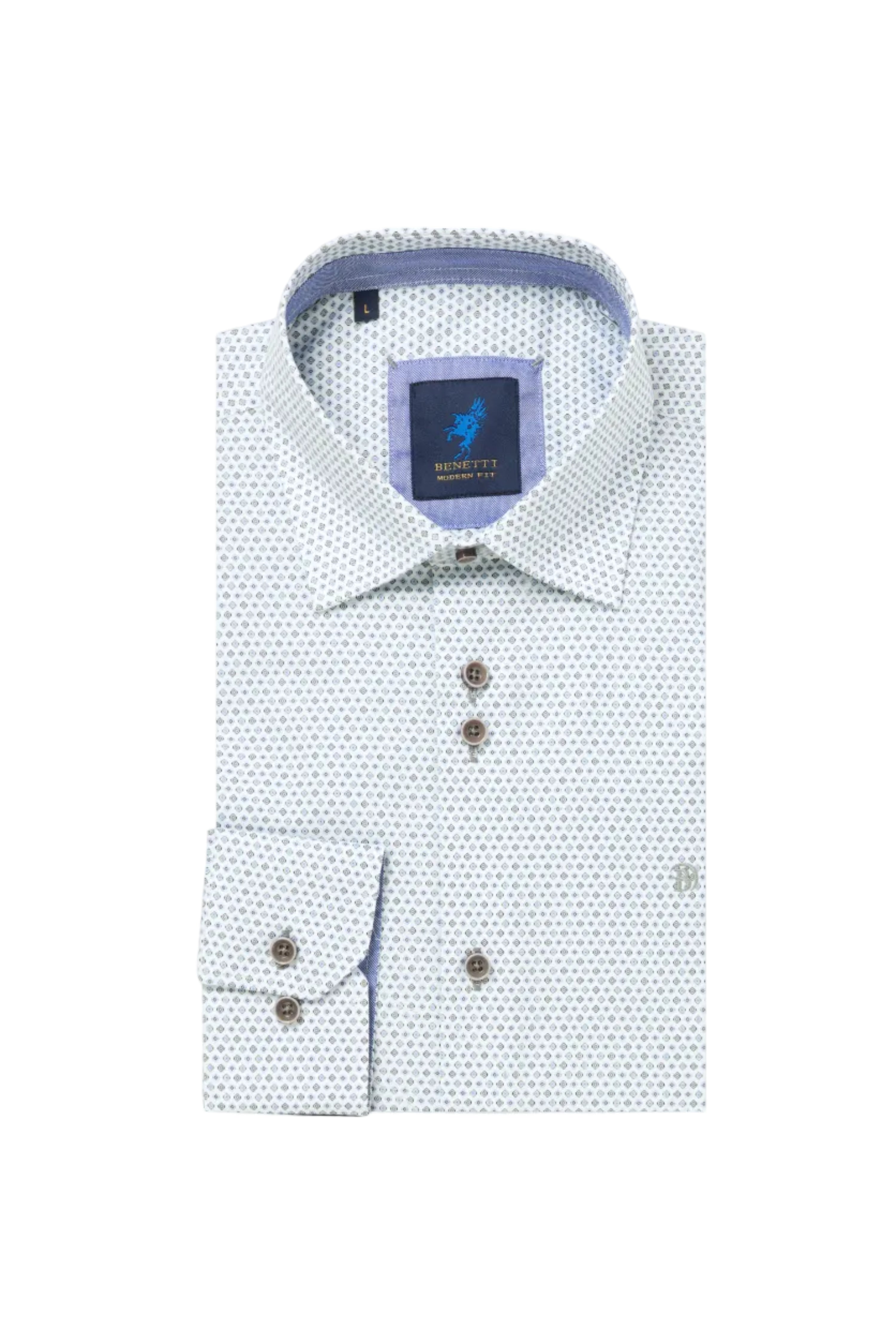 Benetti Alex Regular Fit Print Shirt