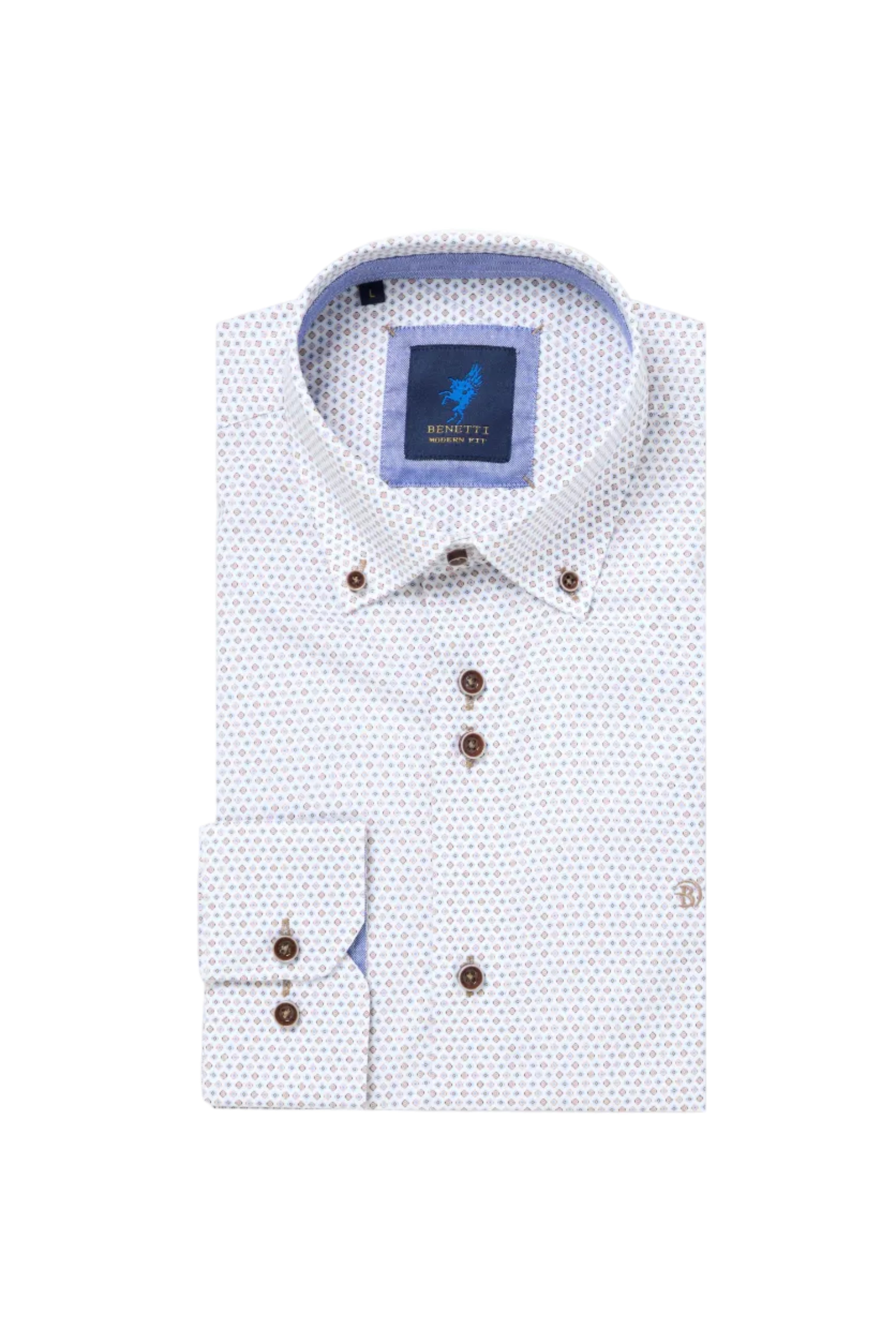 Benetti Alex Regular Fit Print Shirt