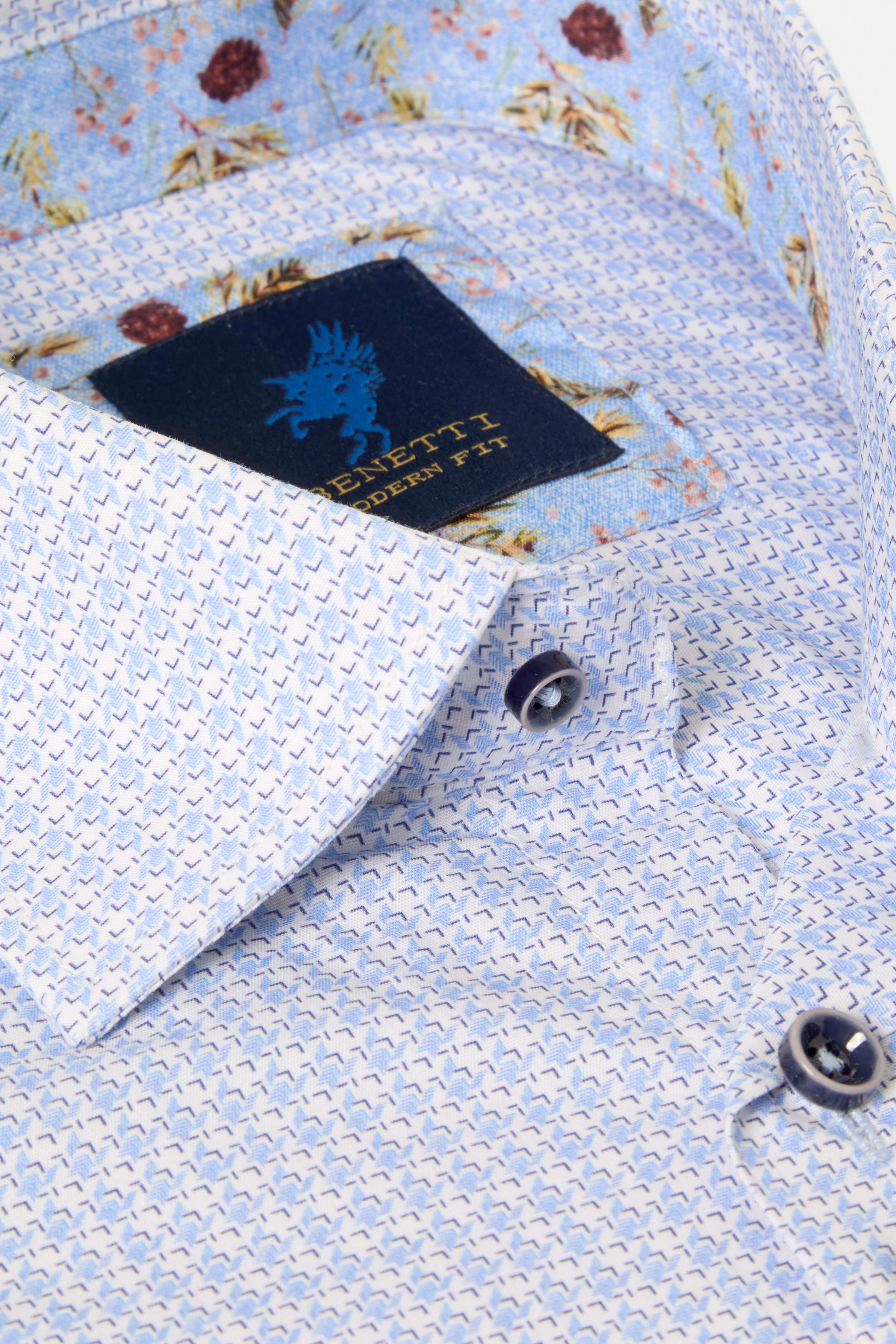 Benetti Delta Regular Fit Print Shirt