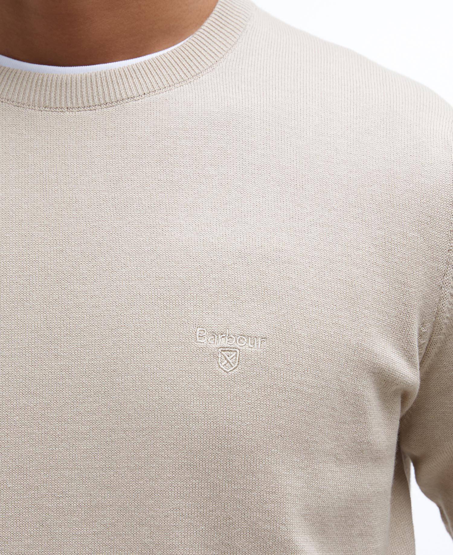 Barbour Pima Cotton Crew Neck Knit MKN0932