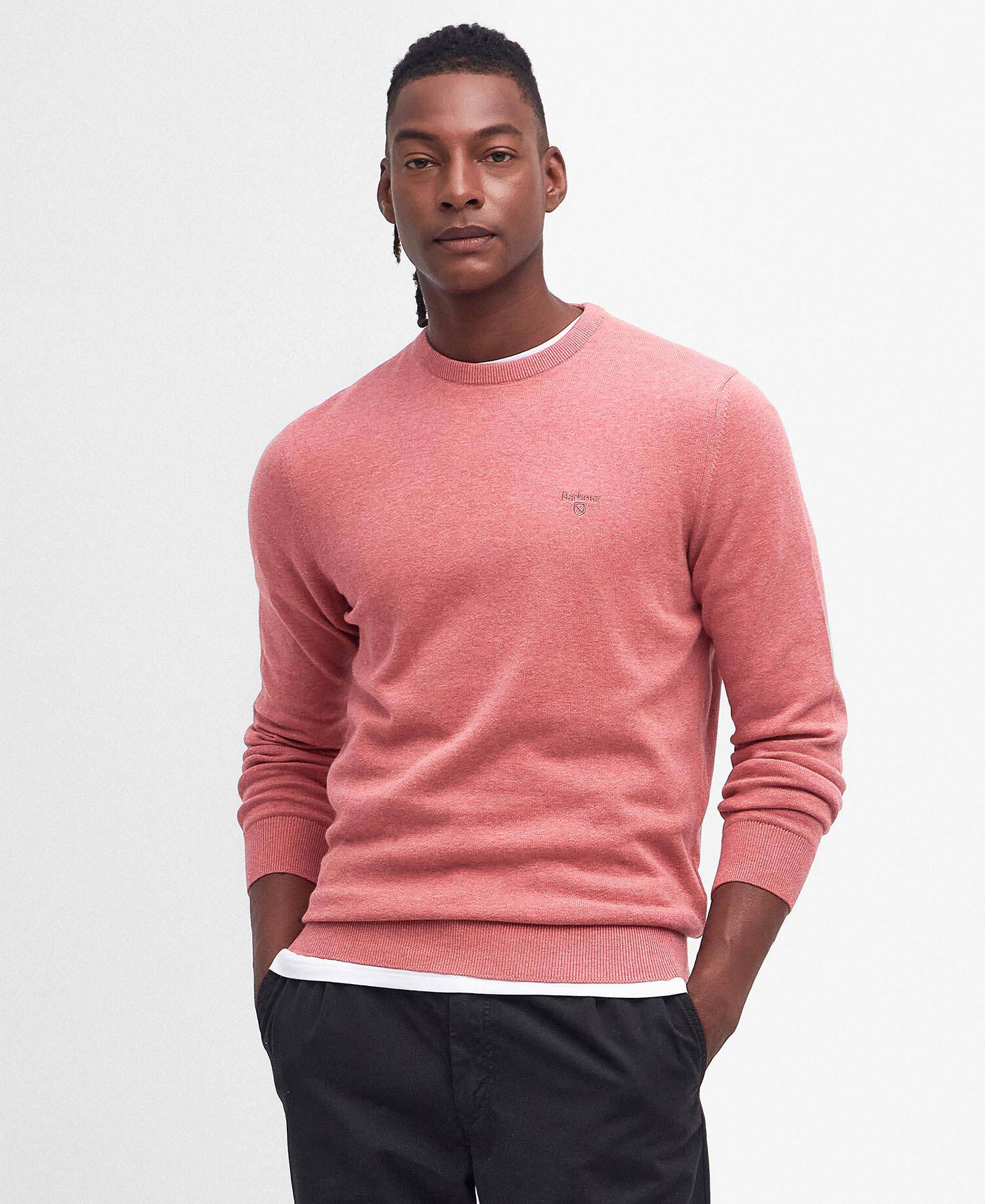 Barbour Pima Cotton Crew Neck Knit MKN0932