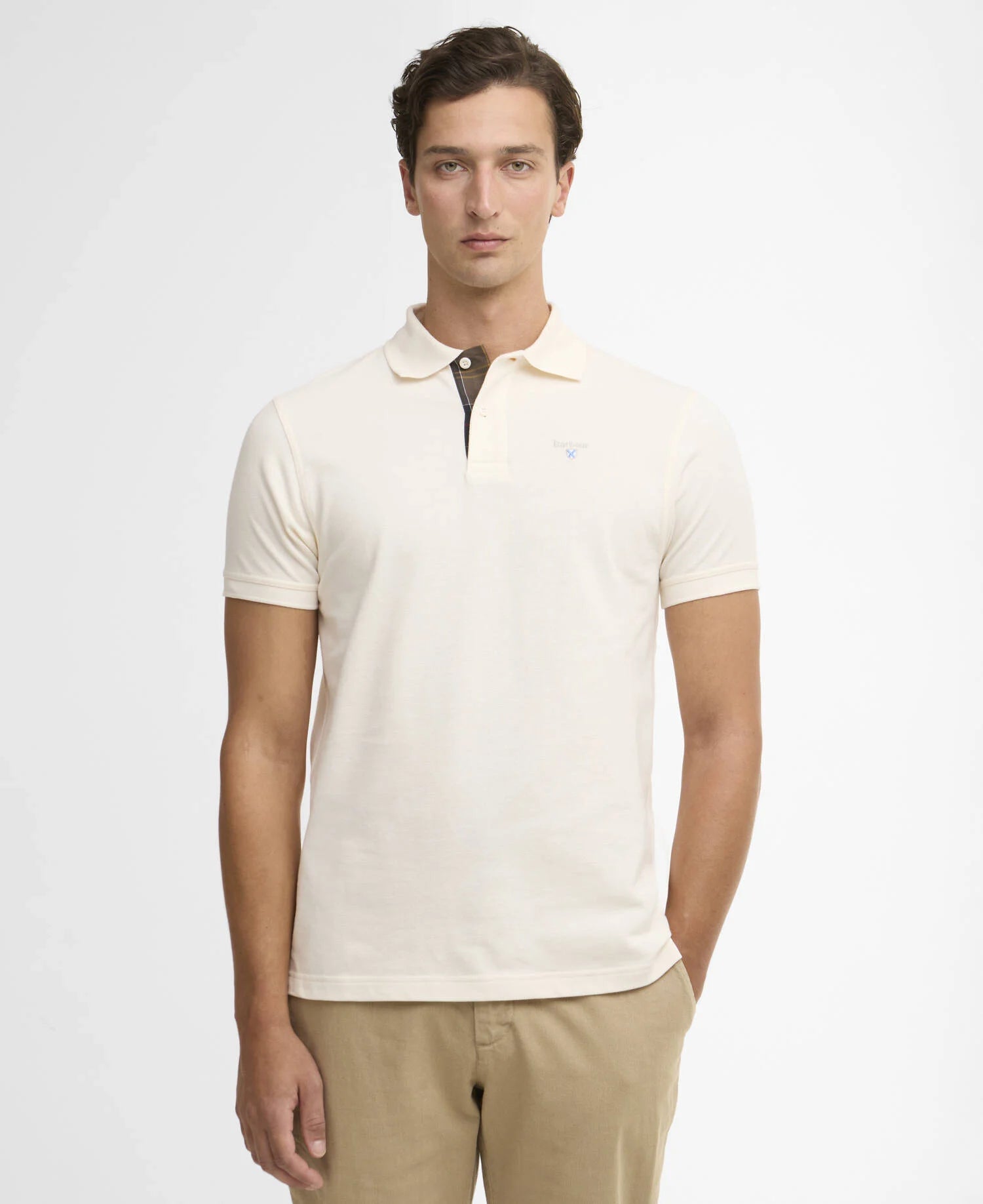 Barbour Tartan Pique Polo Shirt MML0012