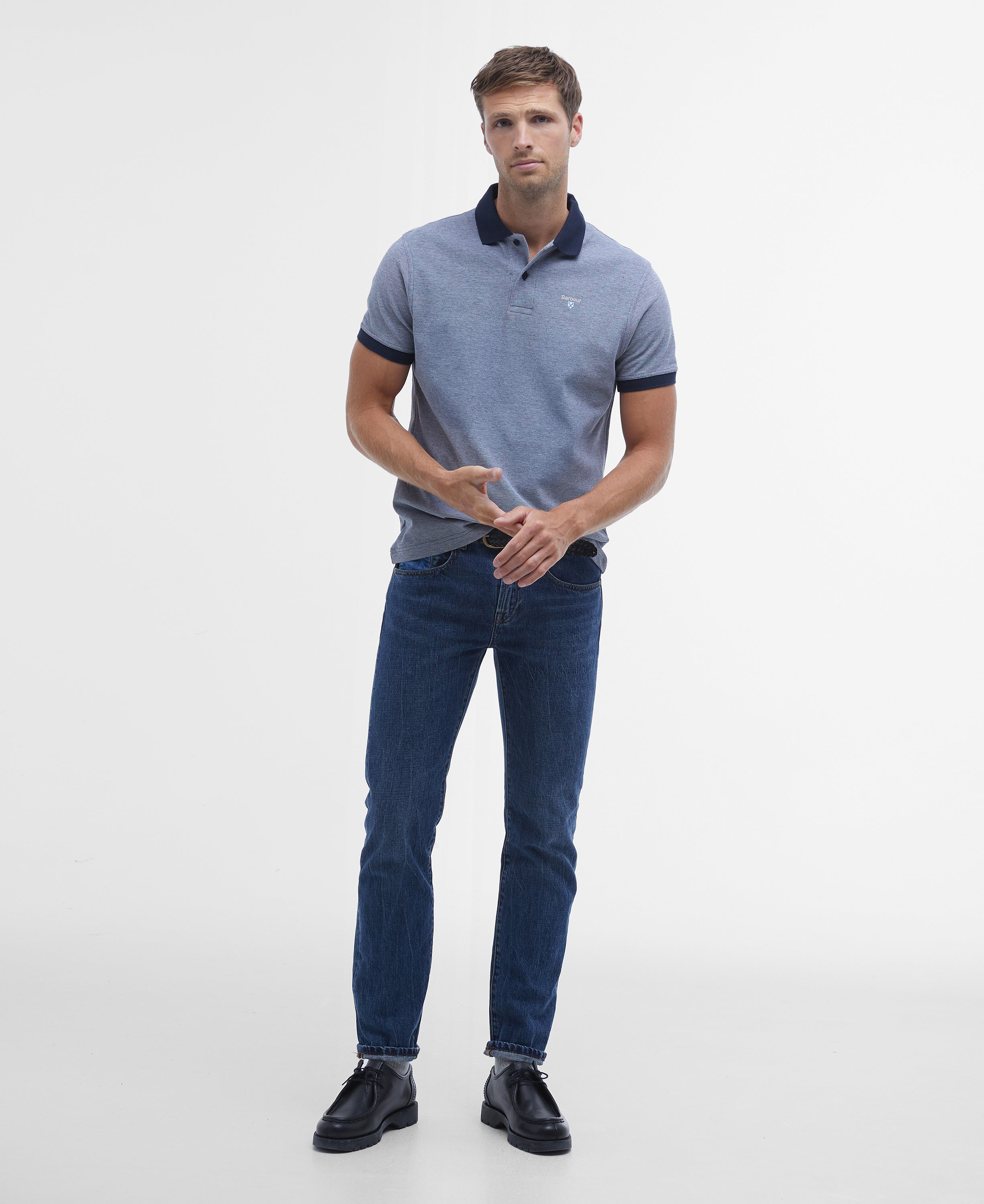 Barbour Essential Sports Mix Polo Shirt MML0628