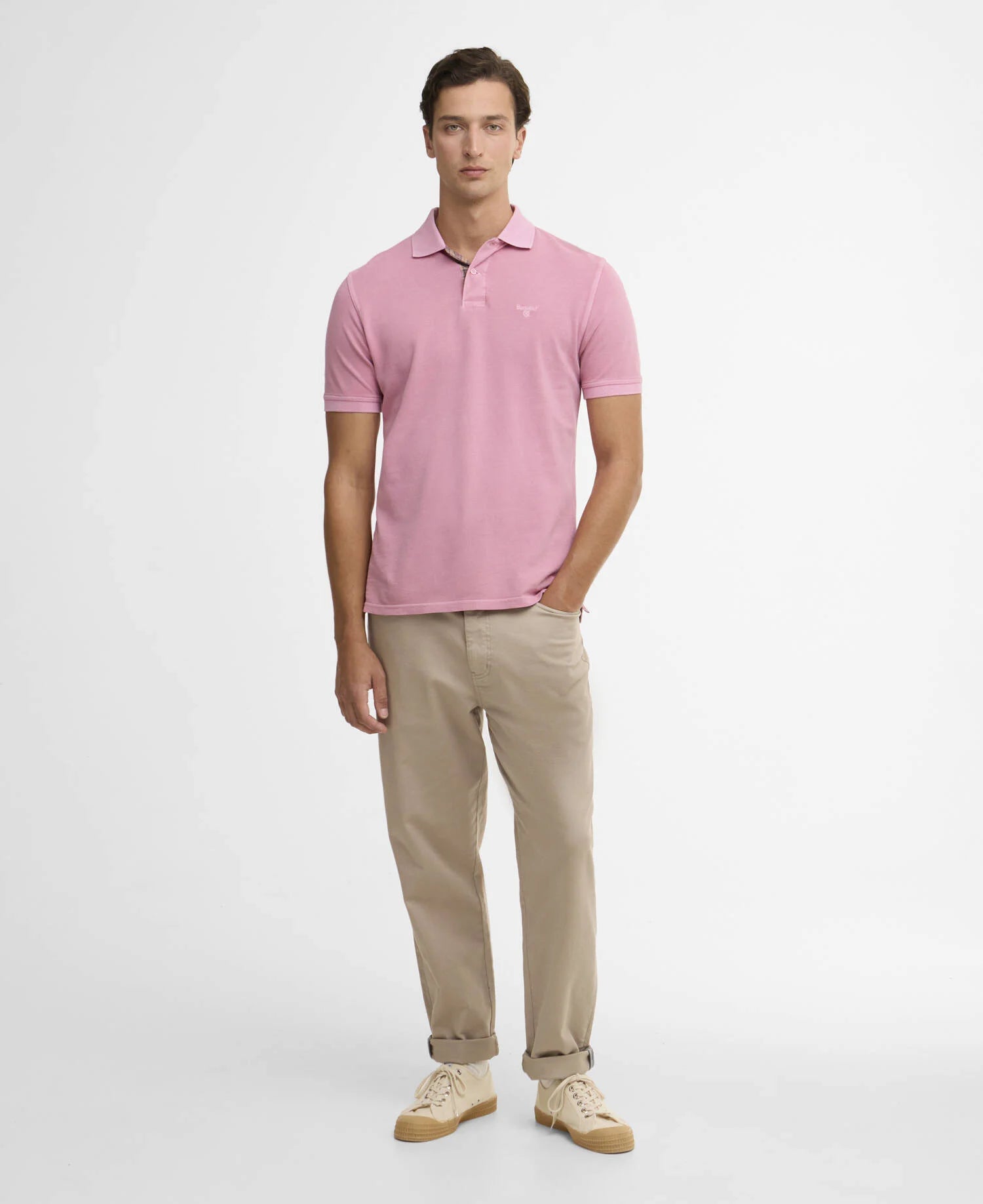 Barbour Tartan Pique Polo Shirt MML1535