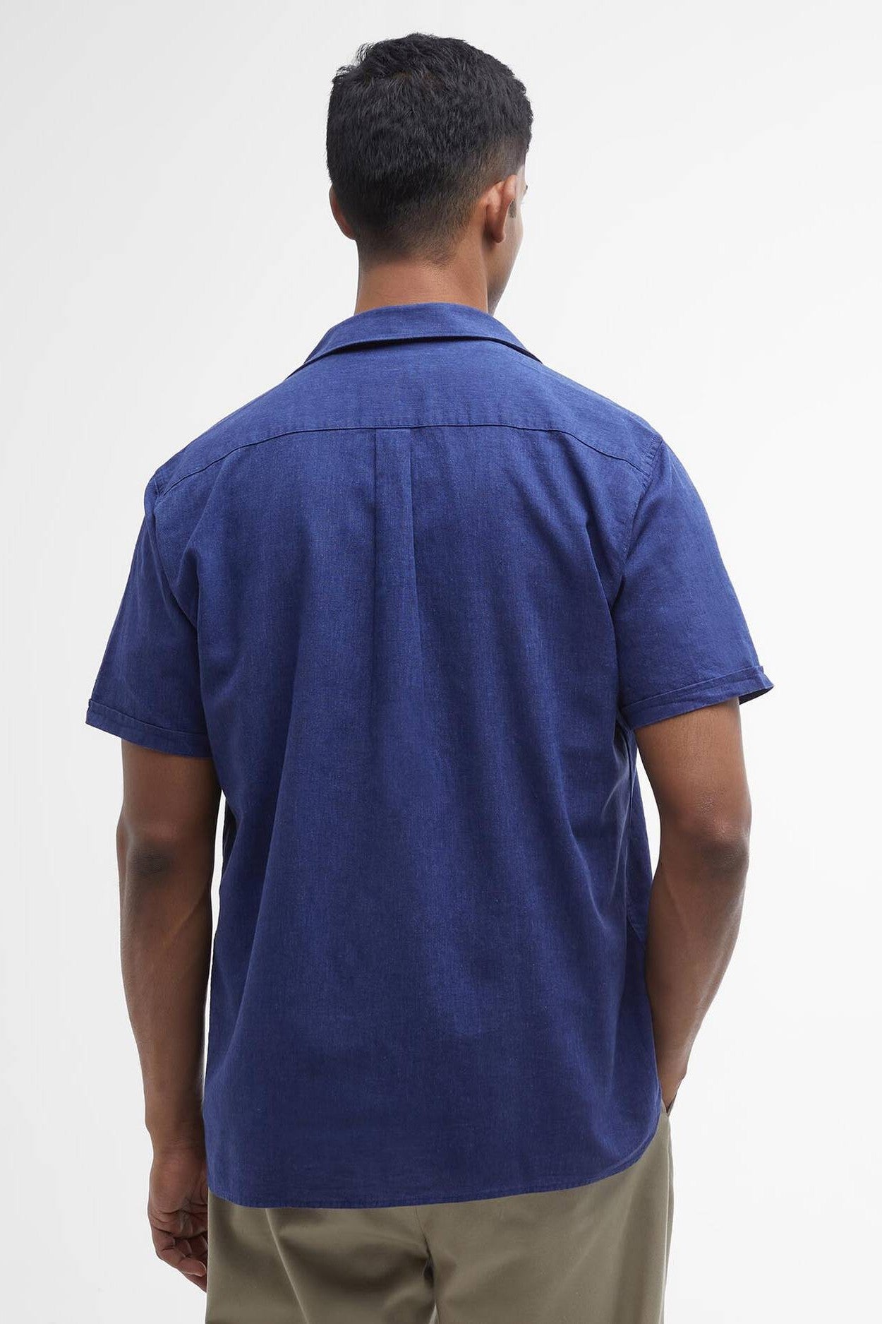 Barbour Nelson Linen Short Sleeve Shirt MSH5093