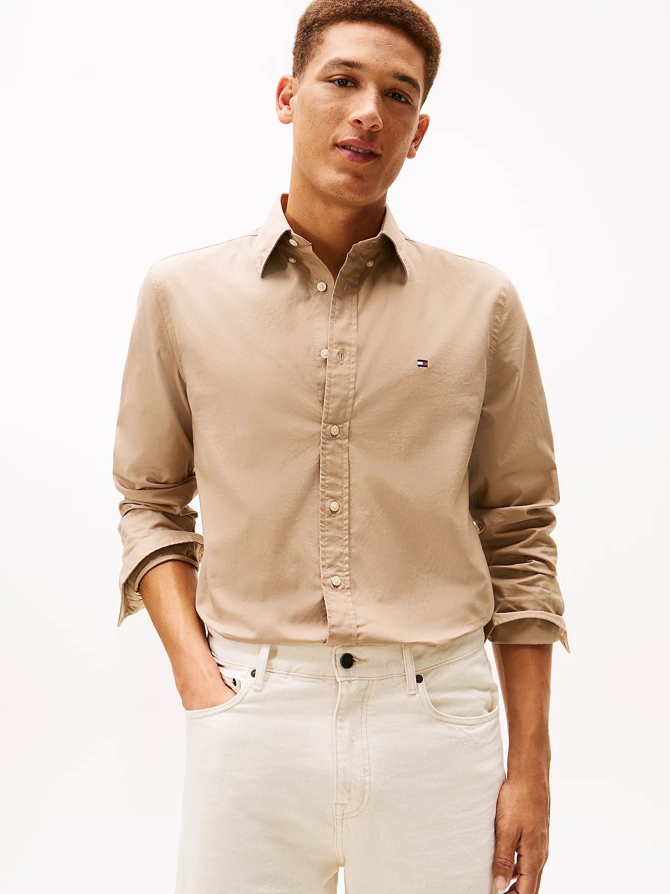 Tommy Hilfiger Flex Regular Fit Poplin Shirt 37550