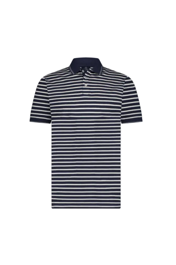 Marco Manzini Stripe Polo Liam